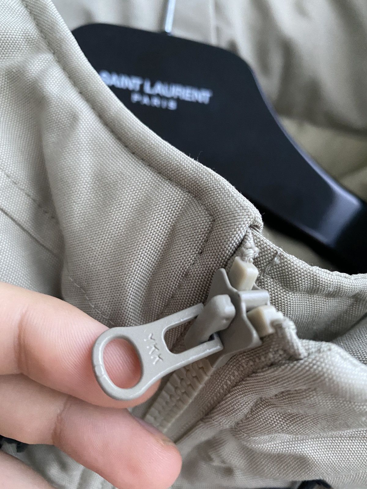 Yves Saint Laurent Winter YSL Jacket Parka Beige Warm Size US XL / EU 56 / 4 - 11 Thumbnail