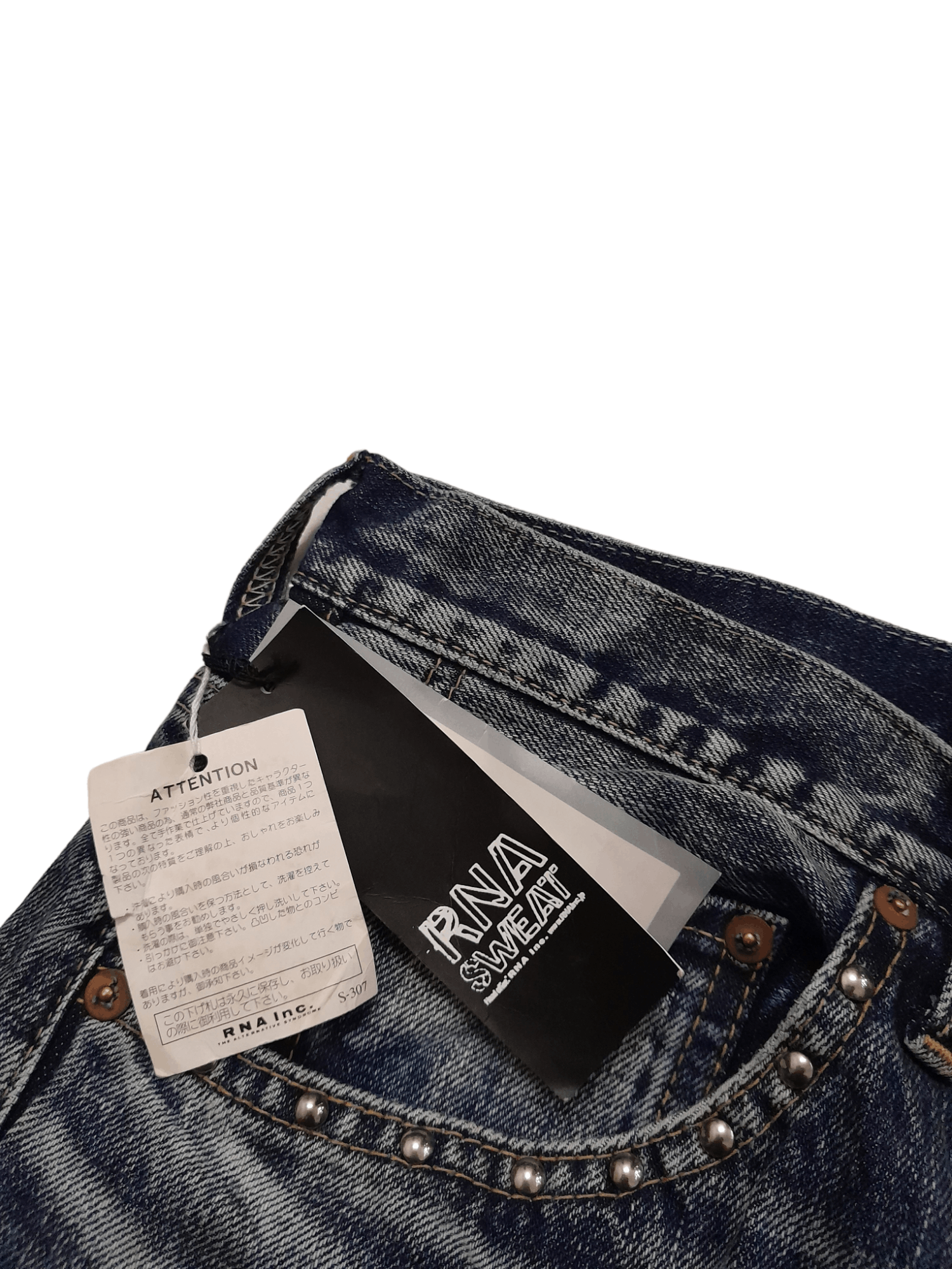 Japanese Brand × Seditionaries RNA Japan Denim Distressed Bondage Japan Punk (E736) Size US 32 / EU 48 - 6 Thumbnail