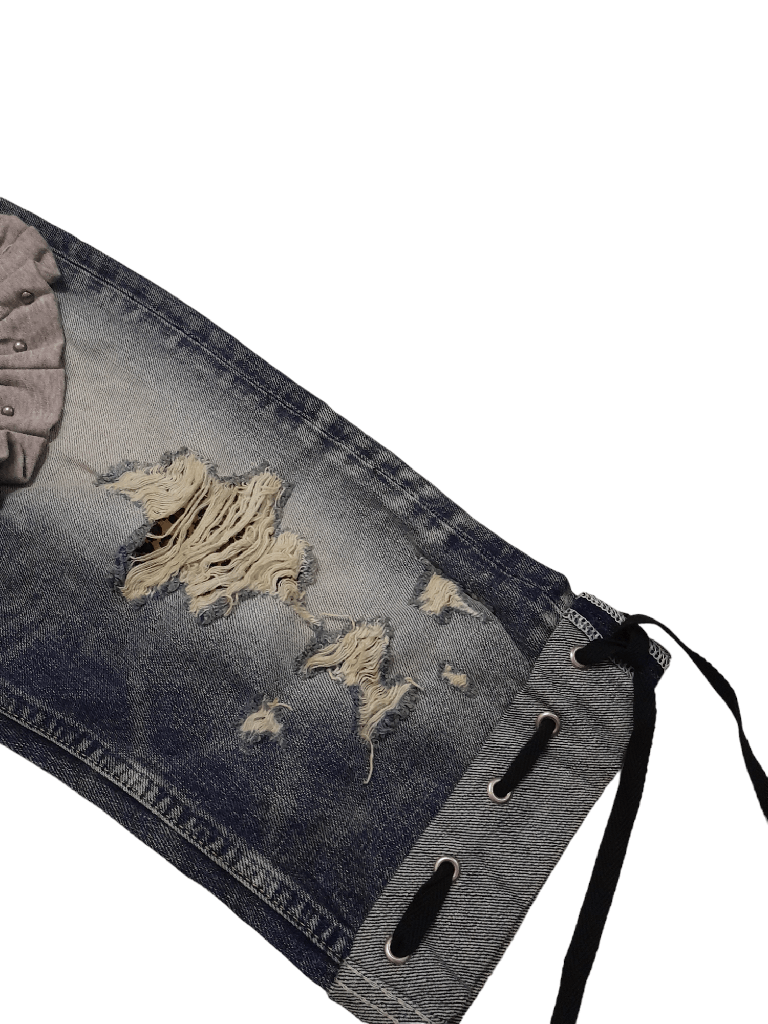Japanese Brand × Seditionaries RNA Japan Denim Distressed Bondage Japan Punk (E736) Size US 32 / EU 48 - 3 Thumbnail