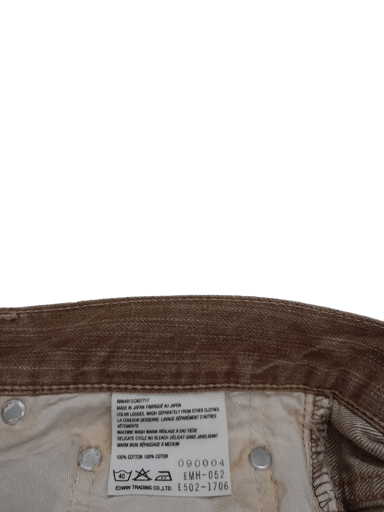Edwin × Margaret Howell Margaret Howell x Edwin SelvEdge Japan Limitd Collabs (E737) Size US 32 / EU 48 - 8 Thumbnail