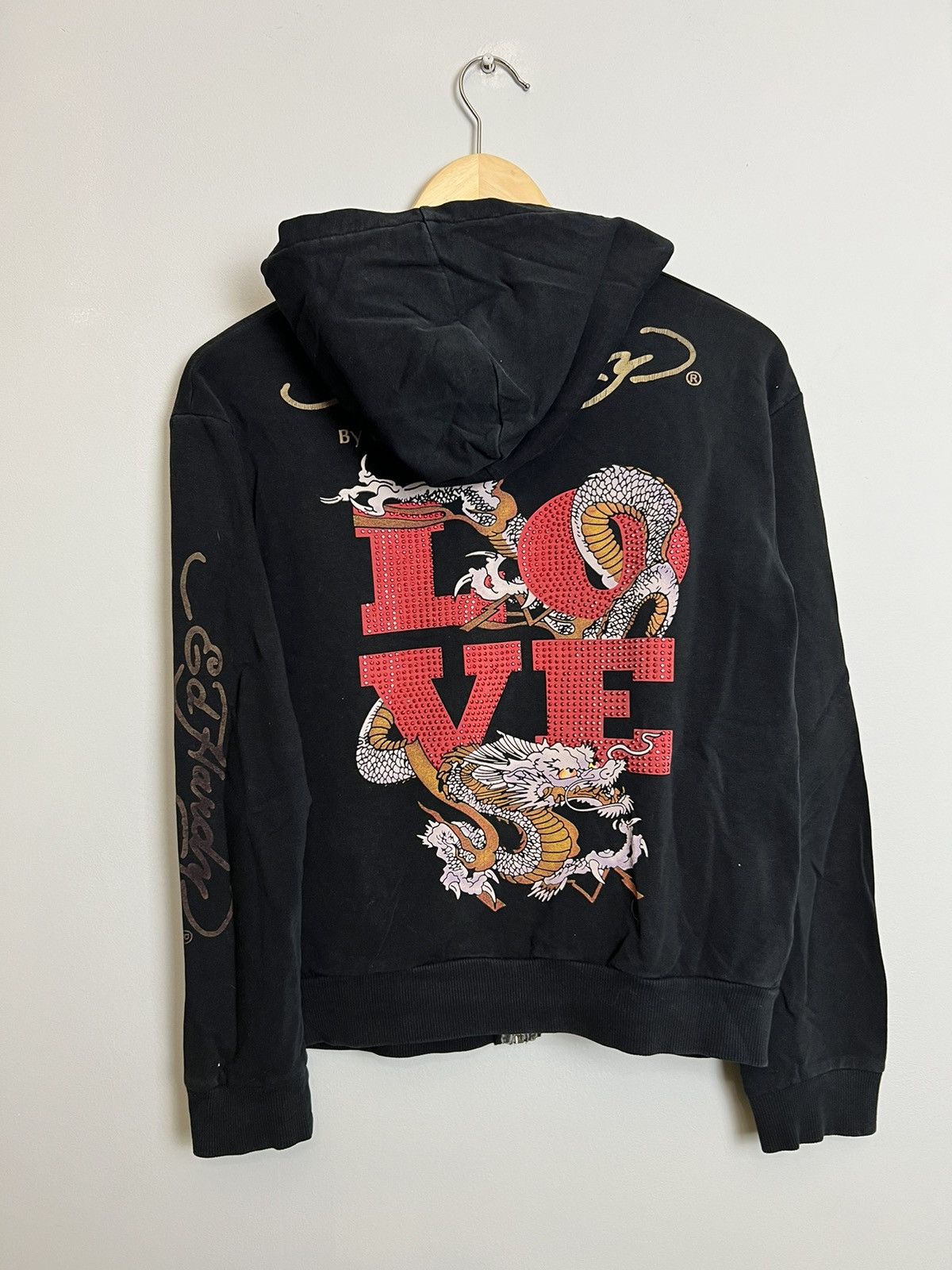 Christian Audigier Vintage Y2K Ed Hardy Love Dragon Ch. Audigier Zip hoodie Size M / US 6-8 / IT 42-44 - 1 Thumbnail