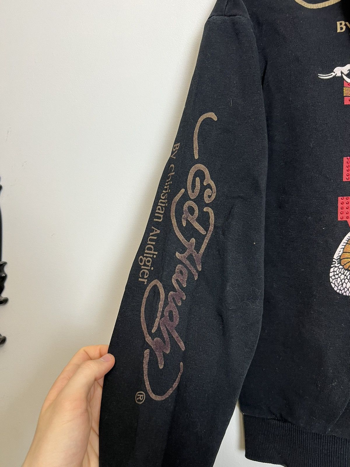 Christian Audigier Vintage Y2K Ed Hardy Love Dragon Ch. Audigier Zip hoodie Size M / US 6-8 / IT 42-44 - 5 Thumbnail