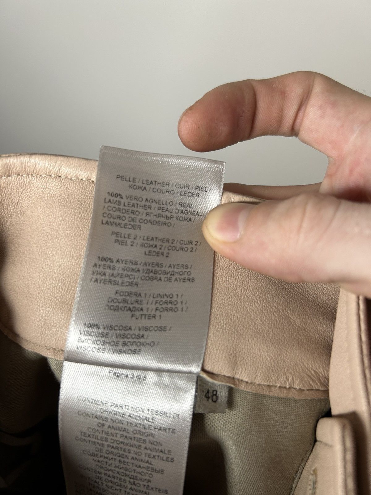 Bottega Veneta Lambskin & water snake GRAIL pants Size US 32 / EU 48 - 8 Thumbnail