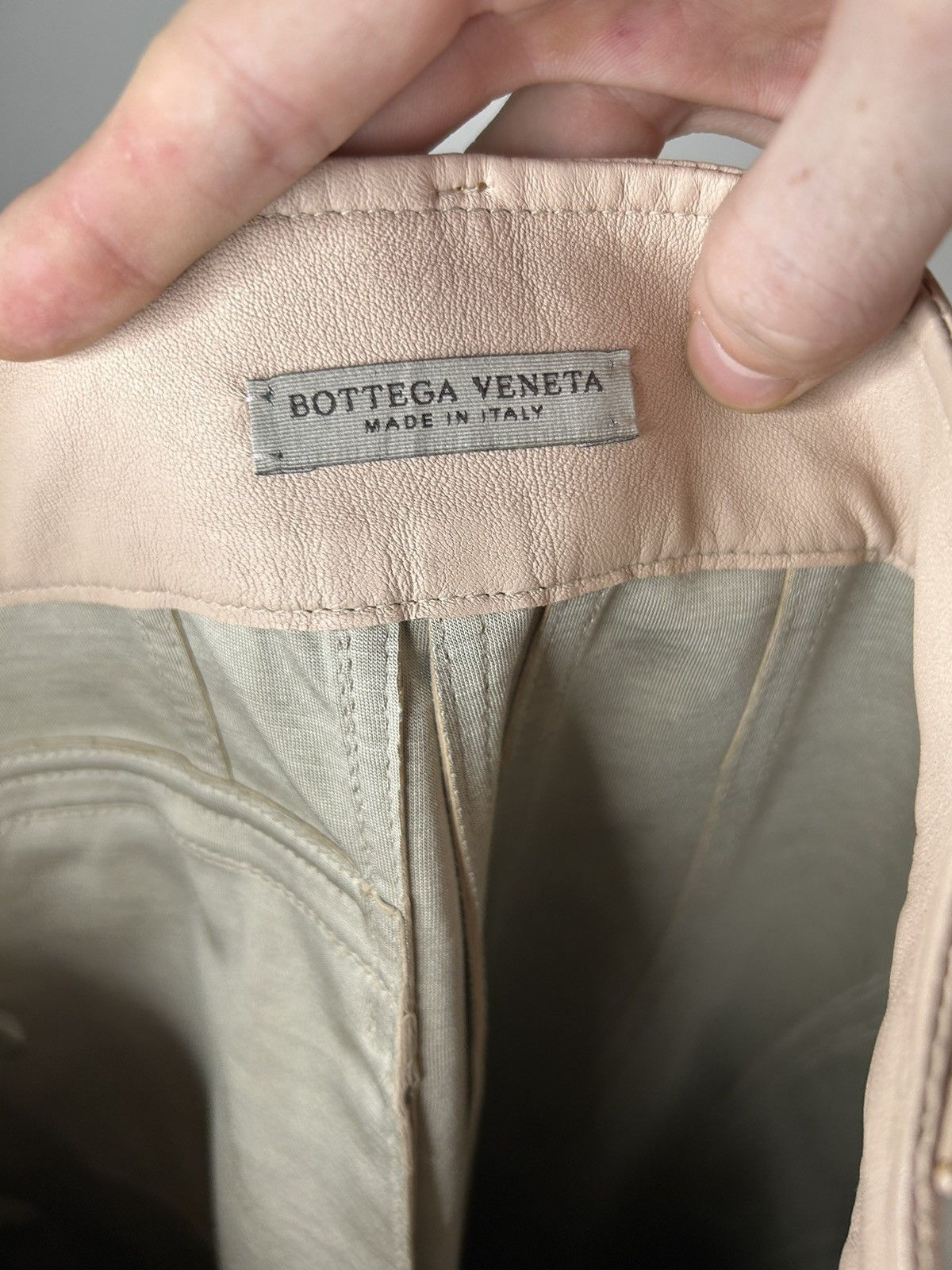 Bottega Veneta Lambskin & water snake GRAIL pants Size US 32 / EU 48 - 6 Thumbnail