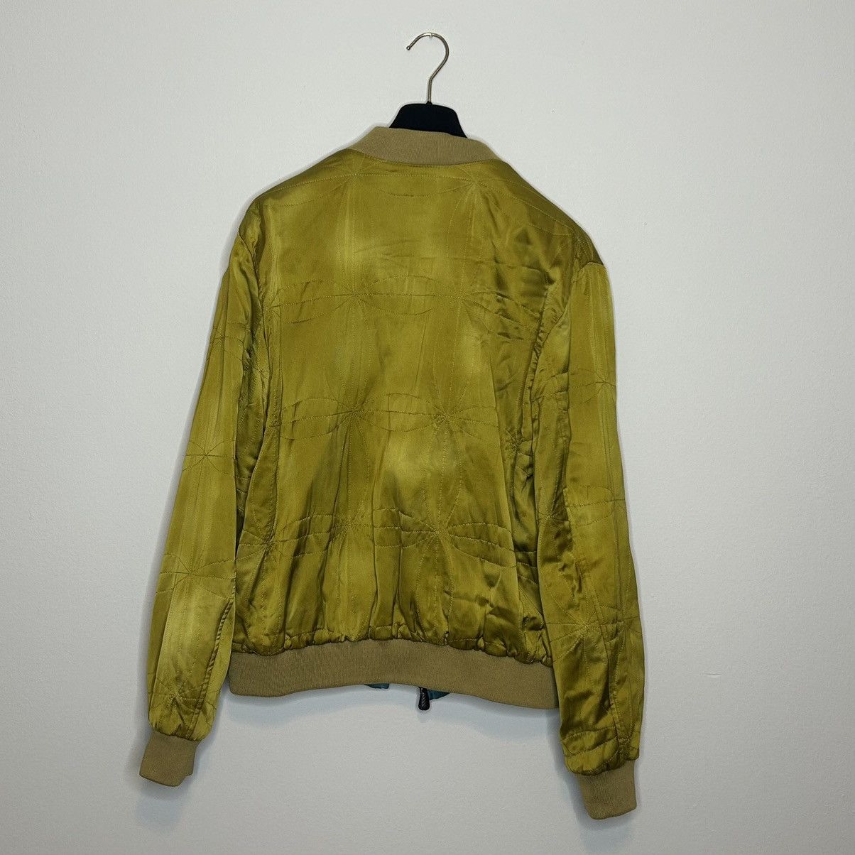 Bottega Veneta Reversible satin bomber with snakeskin details Size US L / EU 52-54 / 3 - 7 Thumbnail