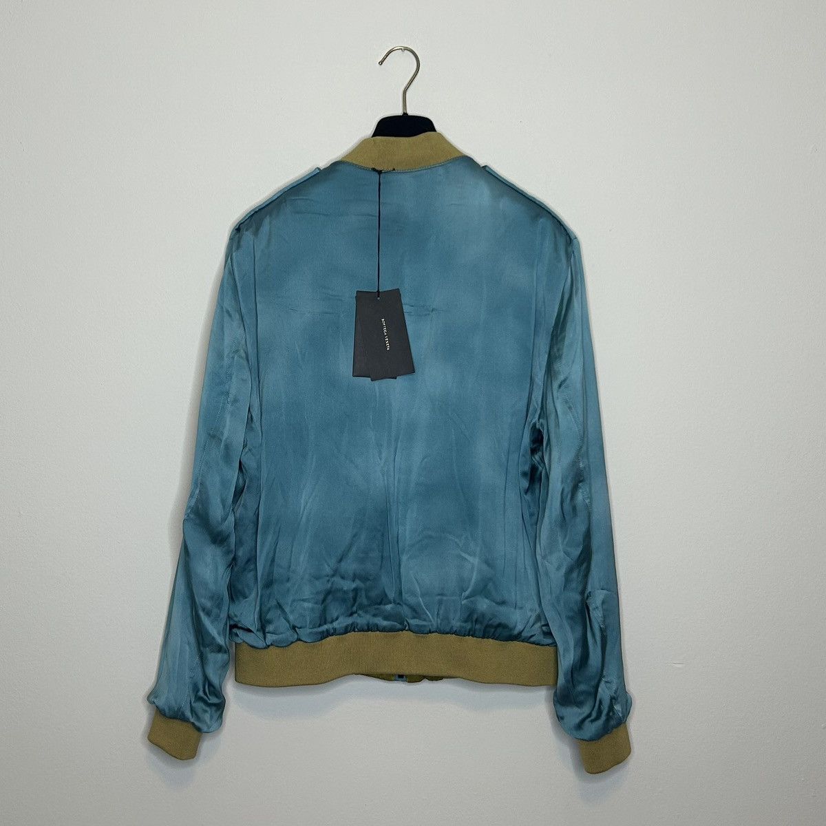 Bottega Veneta Reversible satin bomber with snakeskin details Size US L / EU 52-54 / 3 - 2 Thumbnail