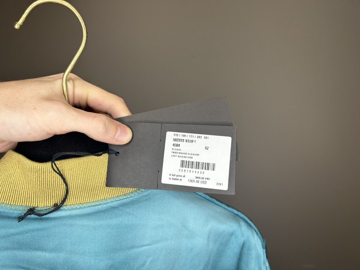 Bottega Veneta Reversible satin bomber with snakeskin details Size US L / EU 52-54 / 3 - 5 Thumbnail