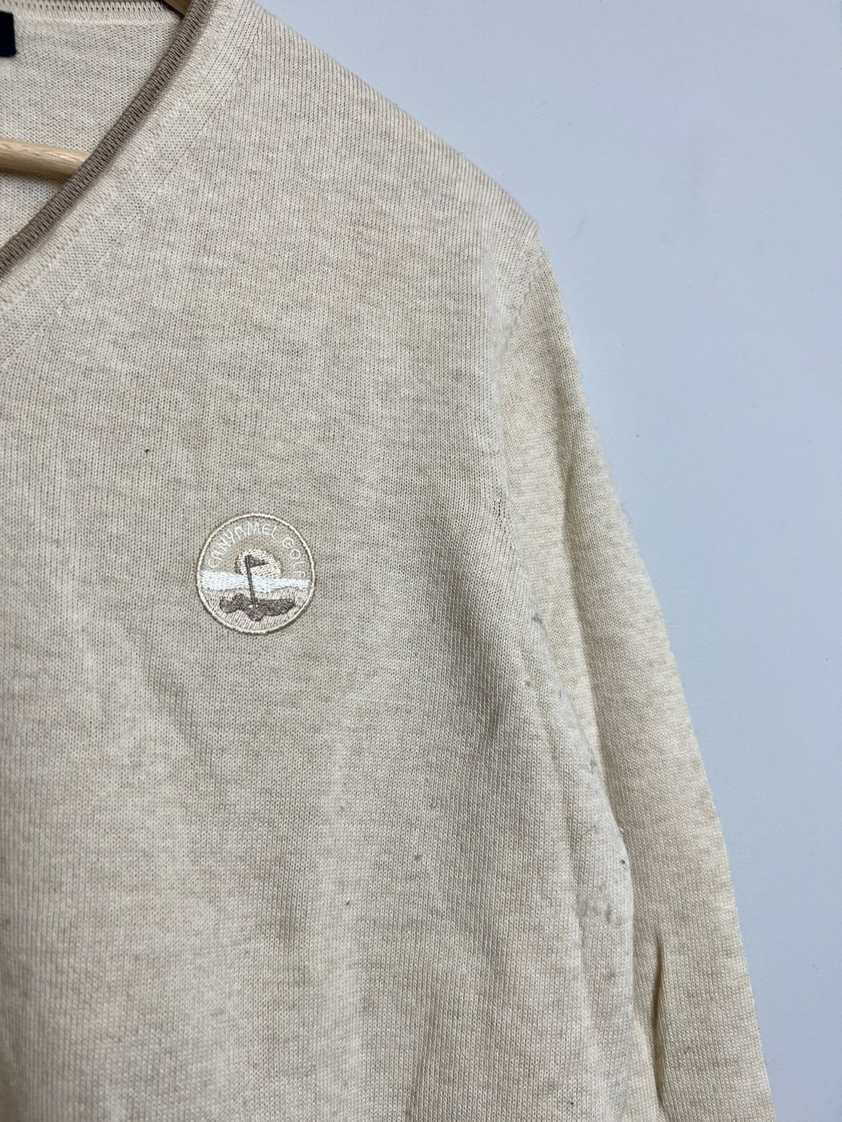 Burberry Vintage Burberry Sweater Knit V-Neck Basic Casual Rare Size US M / EU 48-50 / 2 - 3 Thumbnail