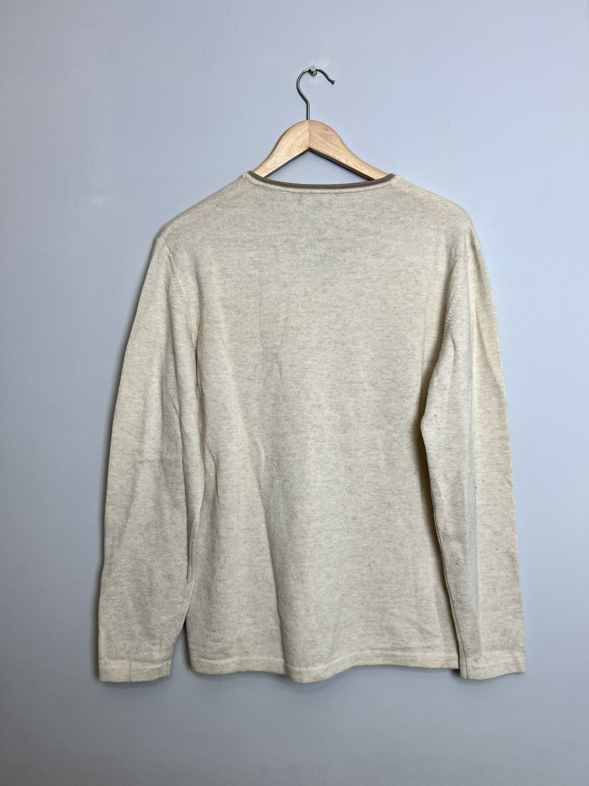 Burberry Vintage Burberry Sweater Knit V-Neck Basic Casual Rare Size US M / EU 48-50 / 2 - 2 Thumbnail