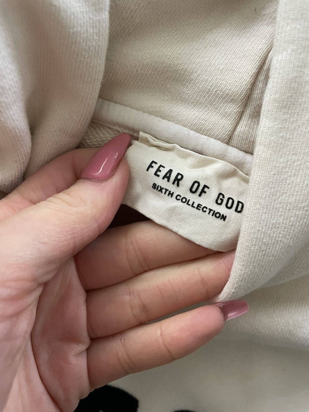 Fear of God Fear of God Sixth Collection Logo Hoodie Size US S / EU 44-46 / 1 - 4 Thumbnail