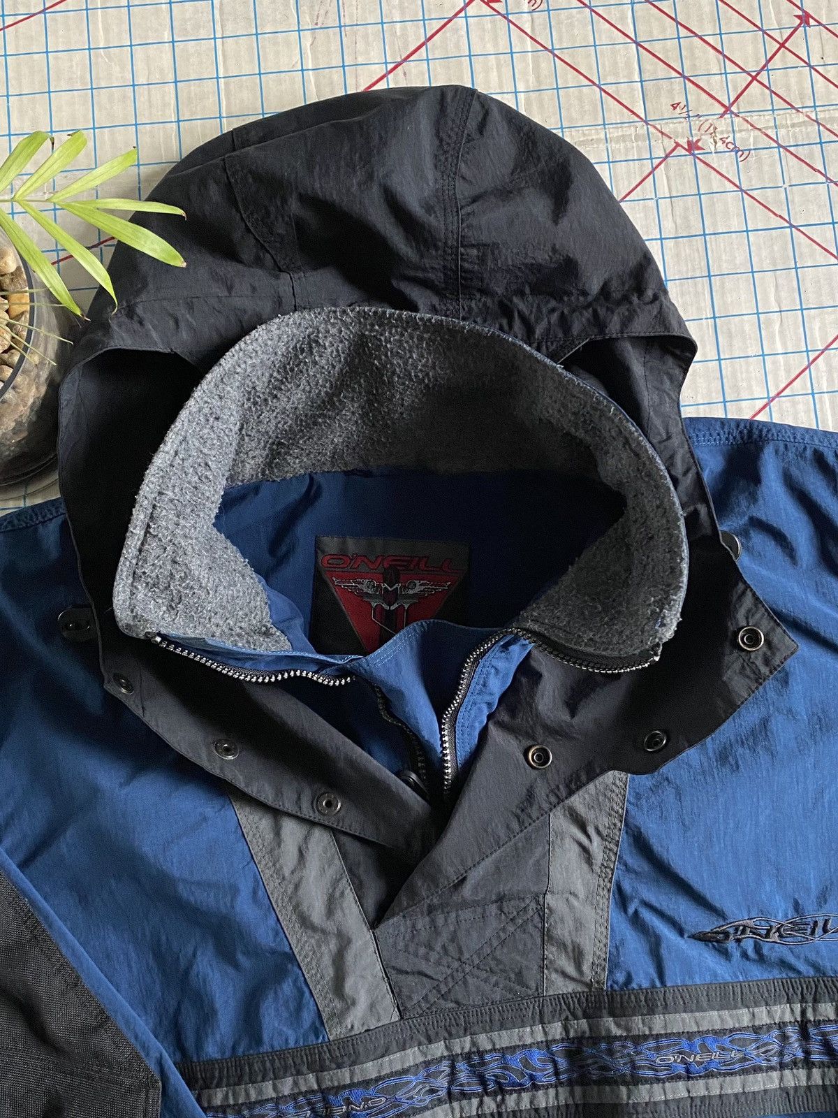 O'Neill × Vintage O’Neill Snow Gear Vintage 1/4 Zip Snowboard Jacket Medium Size US M / EU 48-50 / 2 - 8 Thumbnail