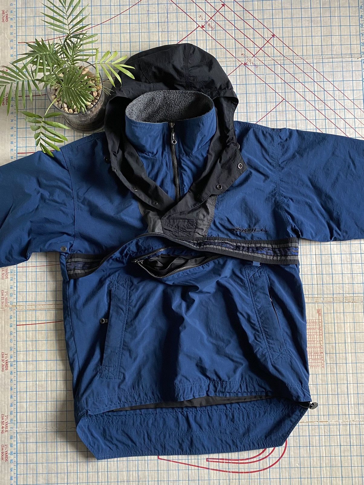 O'Neill × Vintage O’Neill Snow Gear Vintage 1/4 Zip Snowboard Jacket Medium Size US M / EU 48-50 / 2 - 11 Thumbnail