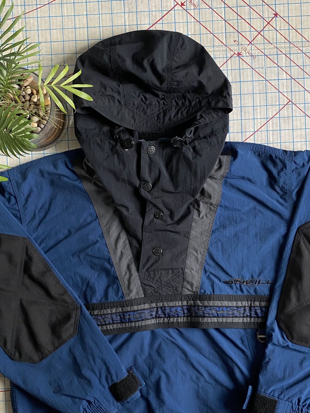 O'Neill × Vintage O’Neill Snow Gear Vintage 1/4 Zip Snowboard Jacket Medium Size US M / EU 48-50 / 2 - 4 Thumbnail