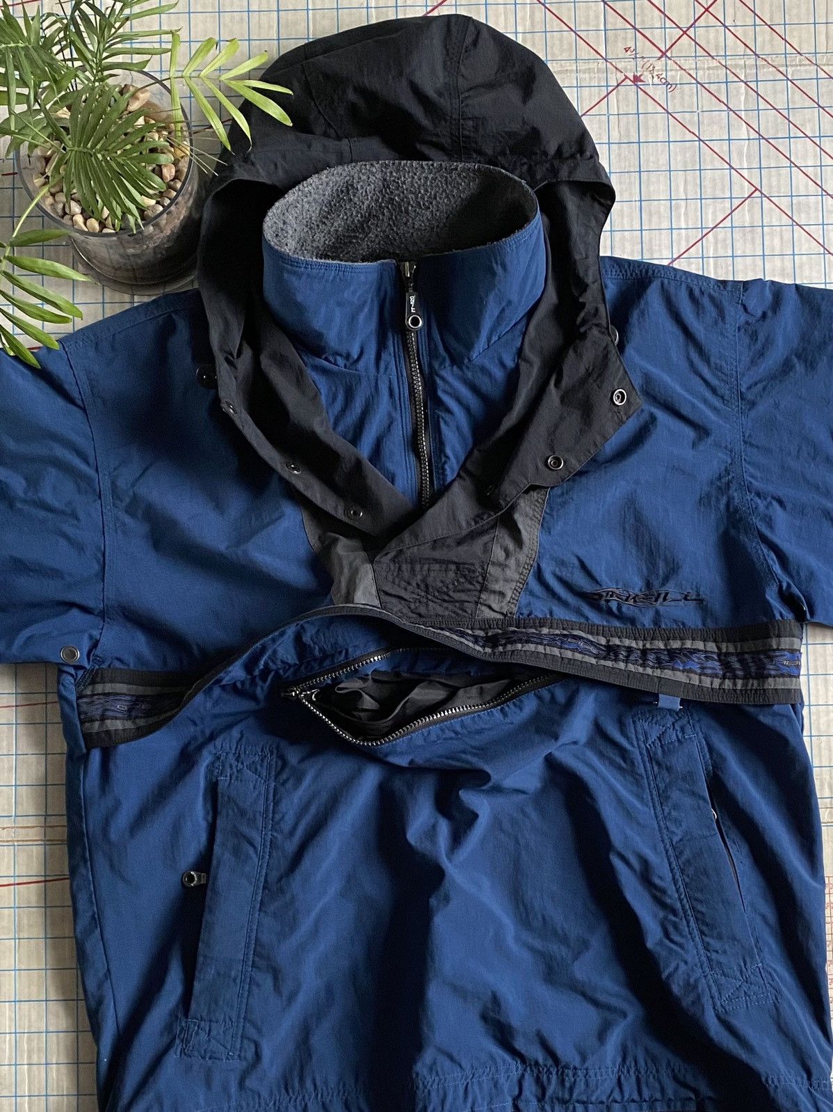 O'Neill × Vintage O’Neill Snow Gear Vintage 1/4 Zip Snowboard Jacket Medium Size US M / EU 48-50 / 2 - 12 Thumbnail