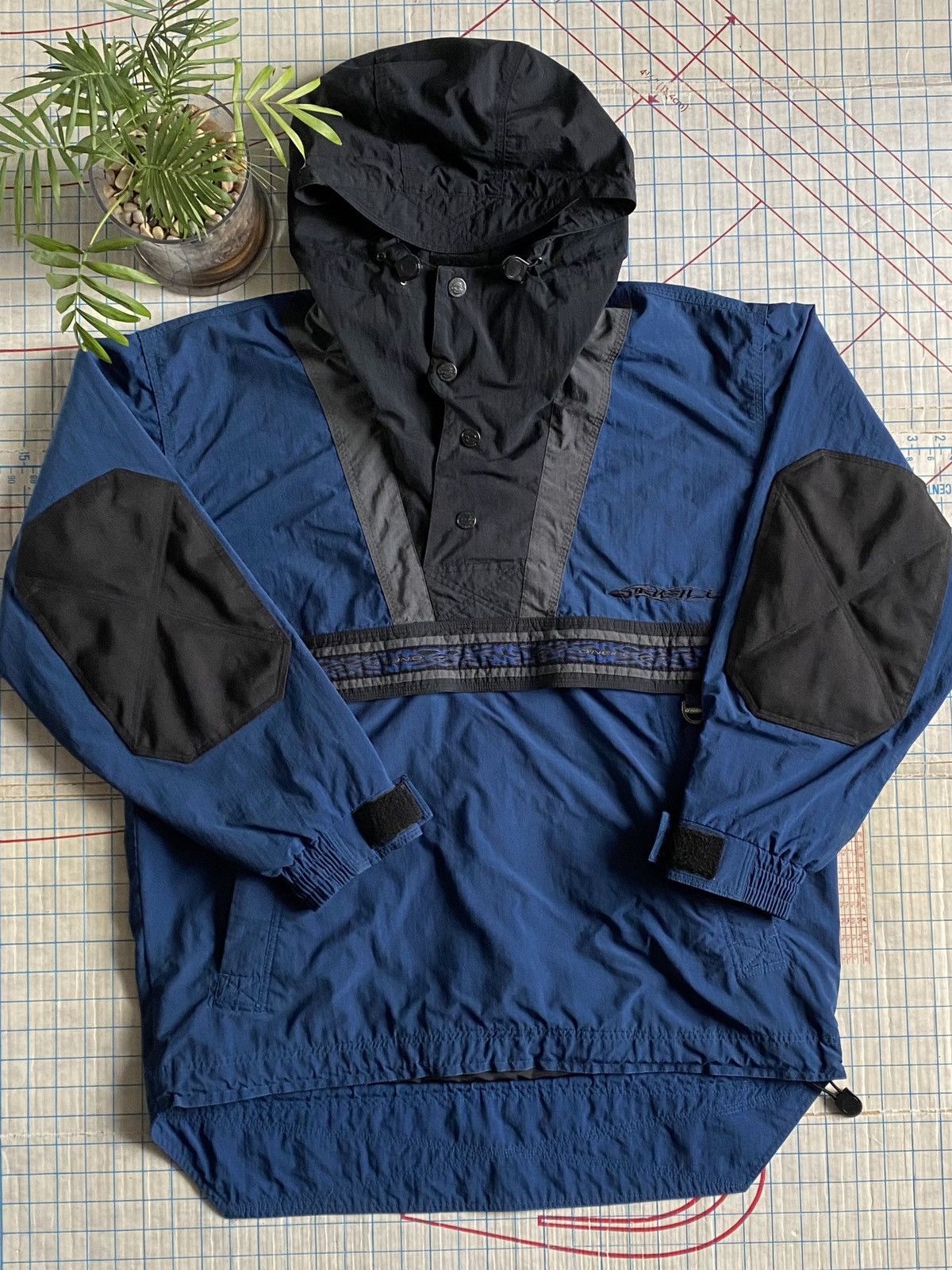 O'Neill × Vintage O’Neill Snow Gear Vintage 1/4 Zip Snowboard Jacket Medium Size US M / EU 48-50 / 2 - 1 Thumbnail