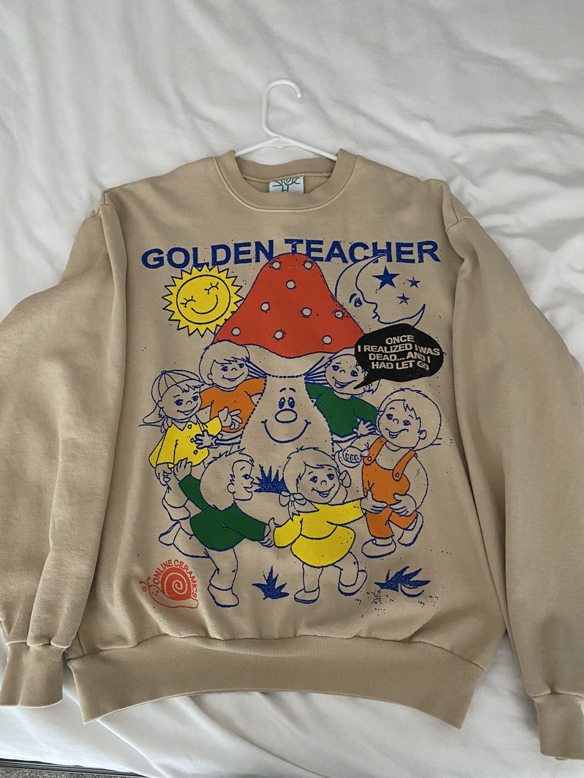 Online Ceramics Online Ceramics “Golden Teacher” Crewneck Size US M / EU 48-50 / 2 - 3 Thumbnail