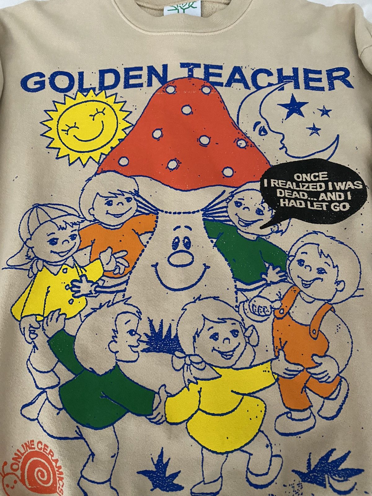 Online Ceramics Online Ceramics “Golden Teacher” Crewneck Size US M / EU 48-50 / 2 - 4 Thumbnail
