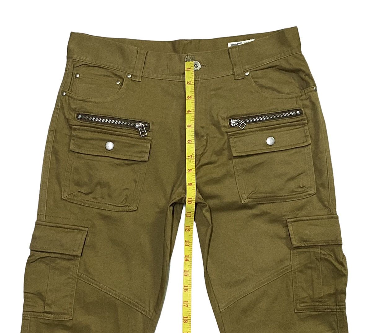 Japanese Brand Japanese Brand “Semanticdesign” Double Waist Cargo Pants Size US 32 / EU 48 - 5 Thumbnail