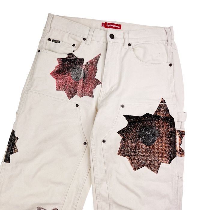 Supreme Supreme x Nate Lowman Double Knee Painter Pants | Grailed