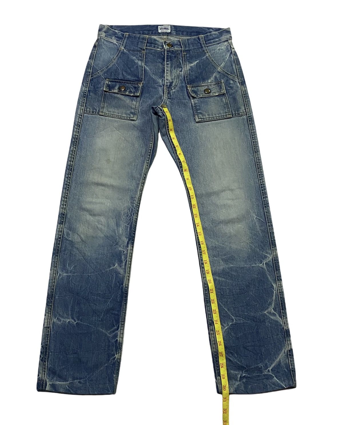 Eternal NICE DESIGN‼️ETERNAL BUSH PANTS DENIM JEANS Size US 30 / EU 46 - 6 Thumbnail