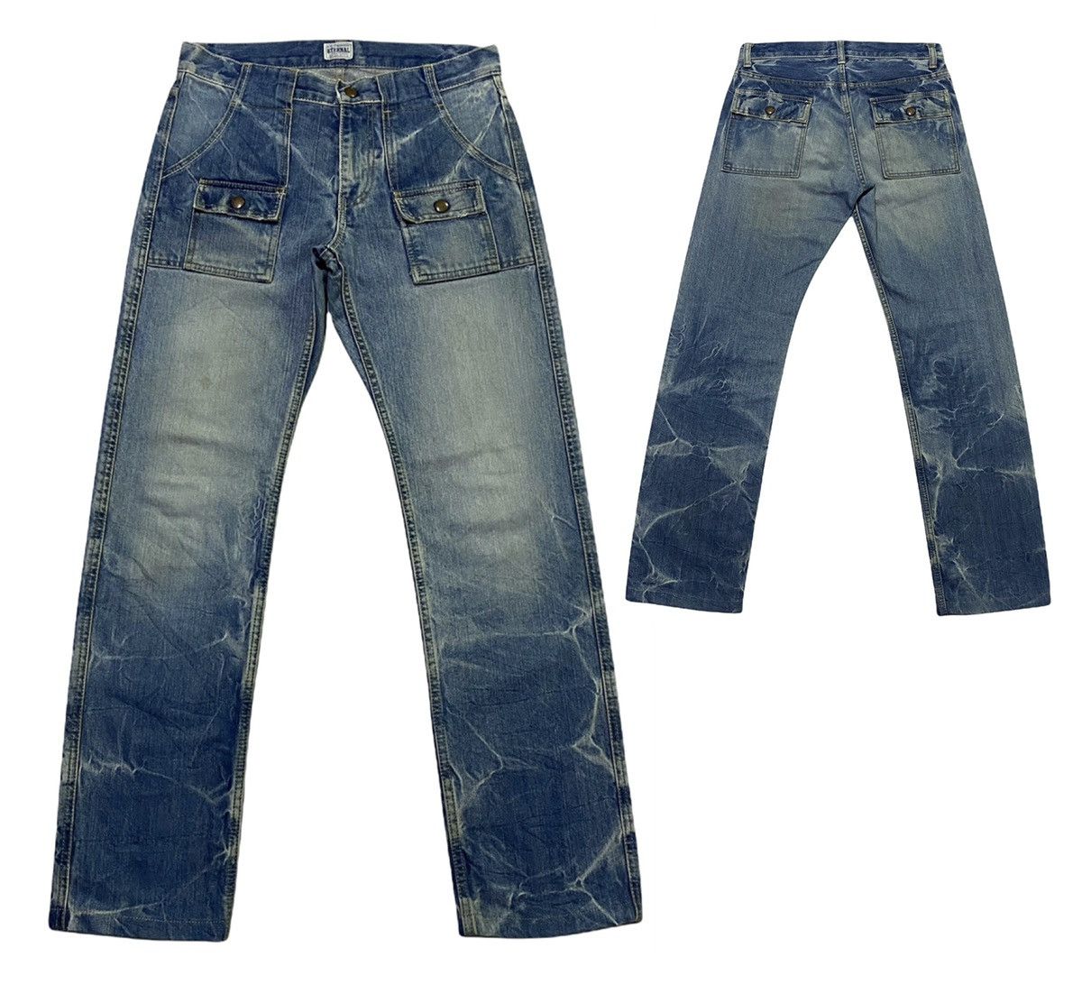 Eternal NICE DESIGN‼️ETERNAL BUSH PANTS DENIM JEANS Size US 30 / EU 46 - 1 Thumbnail