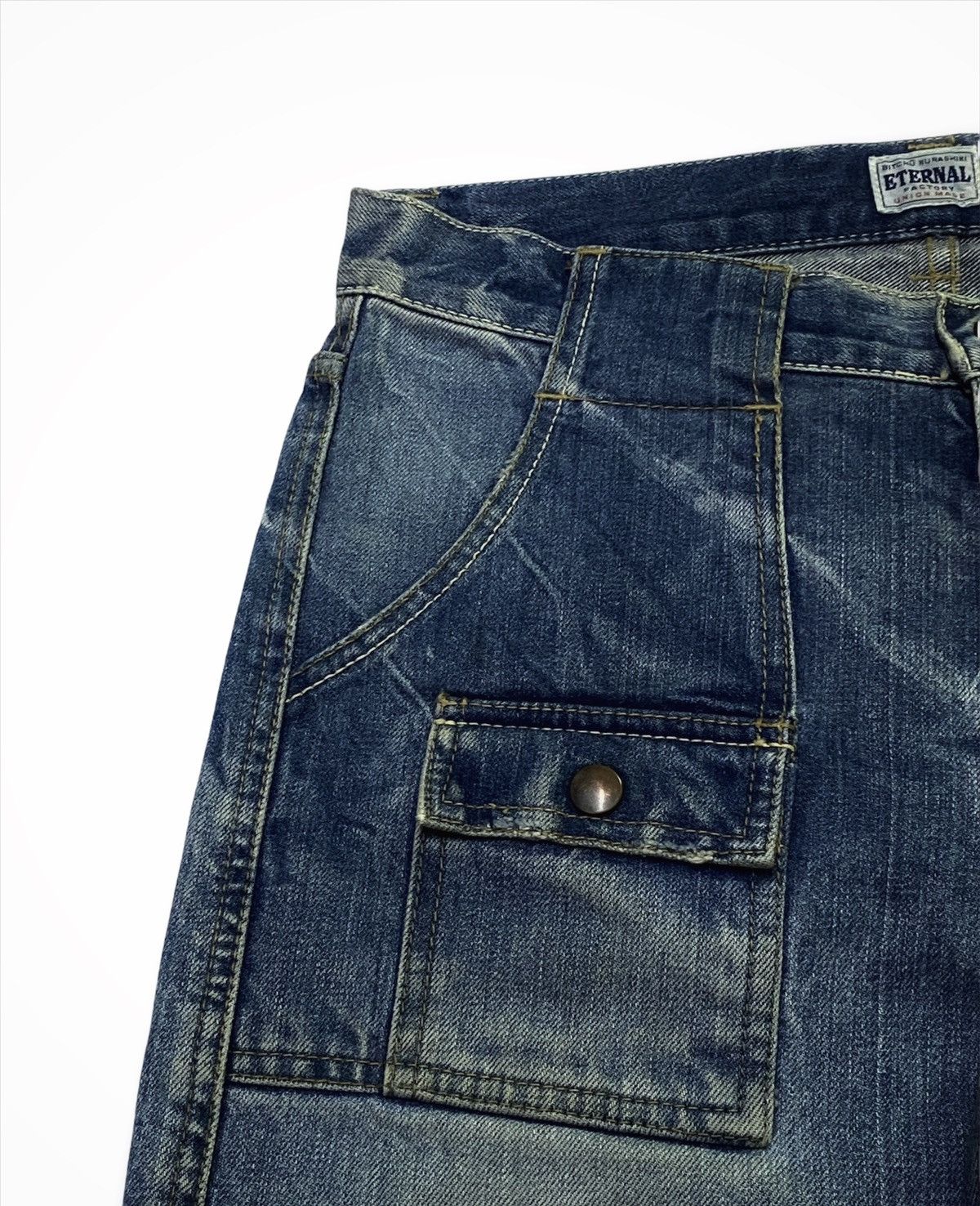 Eternal NICE DESIGN‼️ETERNAL BUSH PANTS DENIM JEANS Size US 30 / EU 46 - 18 Thumbnail
