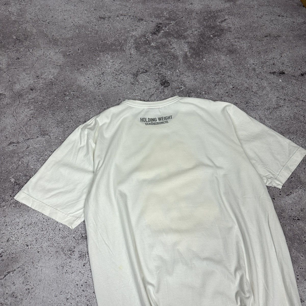Ecko Unltd. Vintage Y2K Ecko Unltd Holding Weight OG Grail tee bucks $ Size US M / EU 48-50 / 2 - 5 Thumbnail
