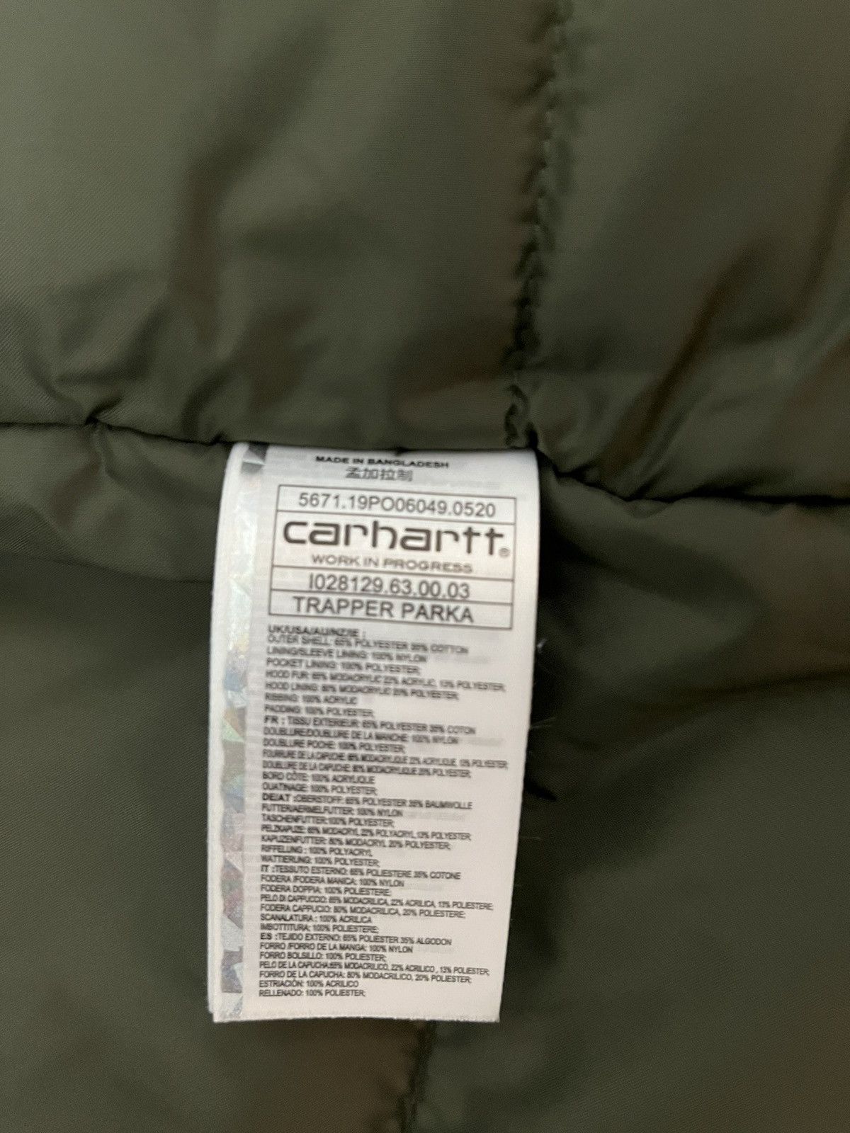 Carhartt Wip Carhartt WIP work in progress trapper parka SOLD OUT Size US M / EU 48-50 / 2 - 10 Thumbnail