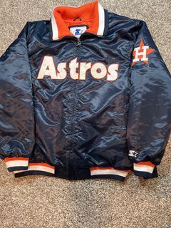 Houston Astros Jeff Hamilton MLB Leather Jacket