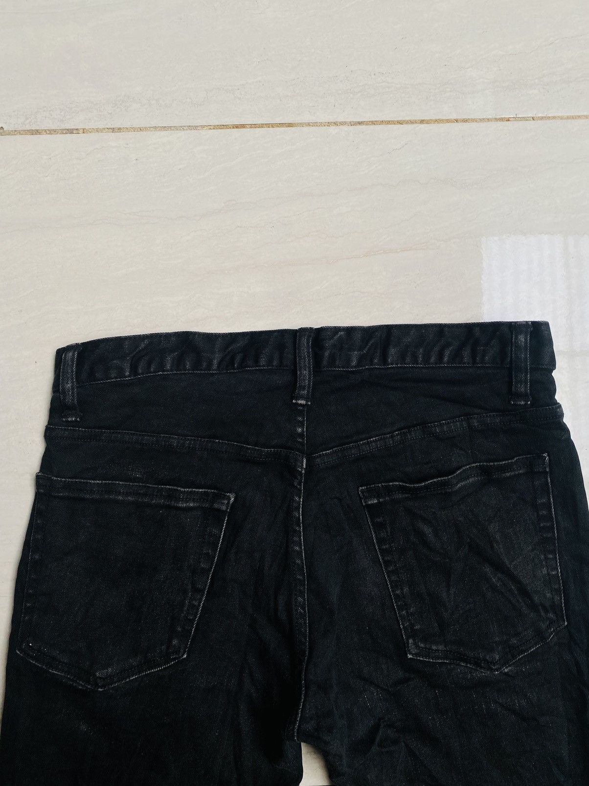 Lounge Lizard LOUNGE LIZARD Black Wash Denim Skinny Jeans Size US 28 / EU 44 - 5 Thumbnail