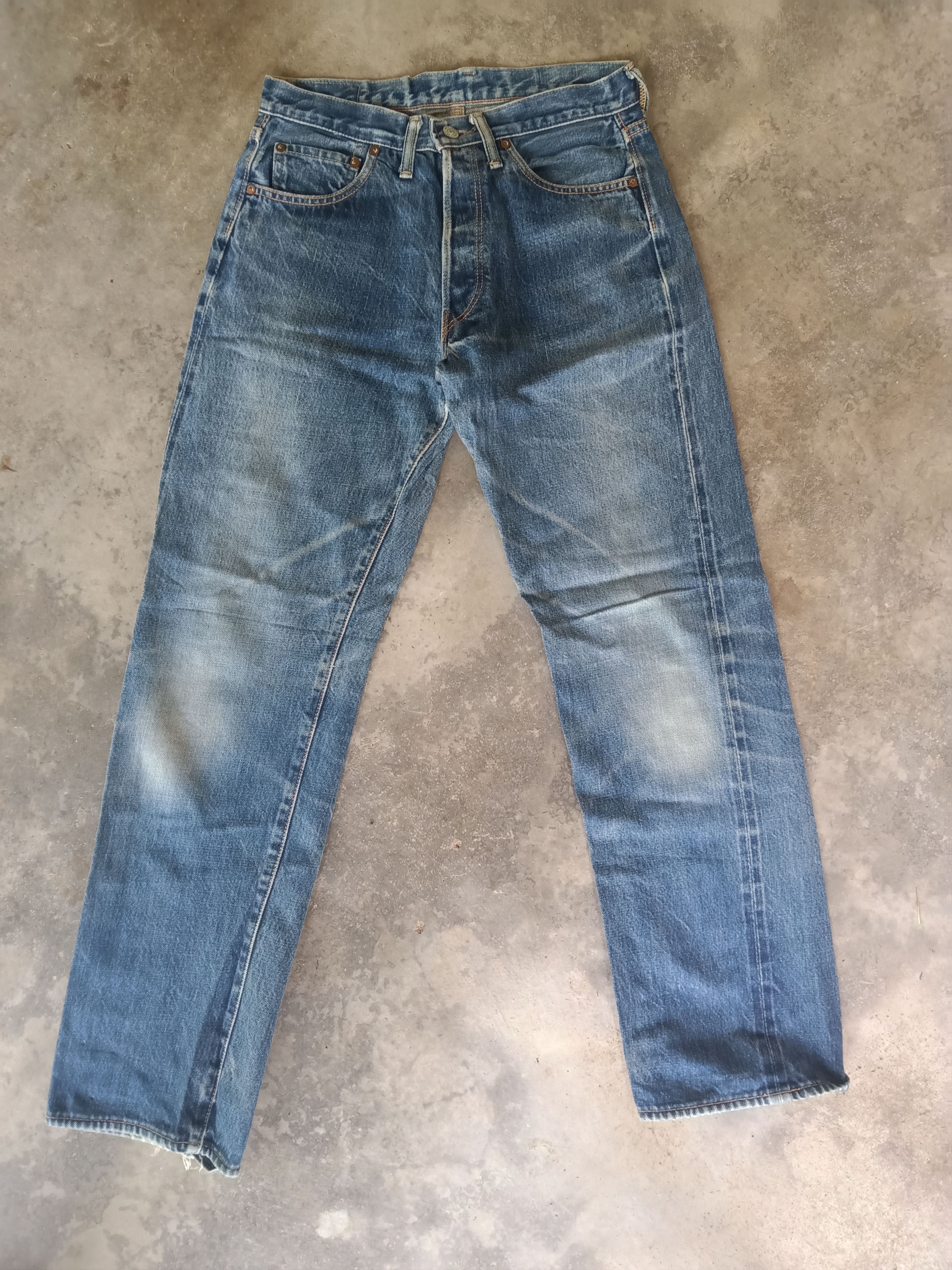 Salvage × Schott Authentic Styling Perfecto Salvage Denim by Schott Bros Size US 29 - 1 Thumbnail