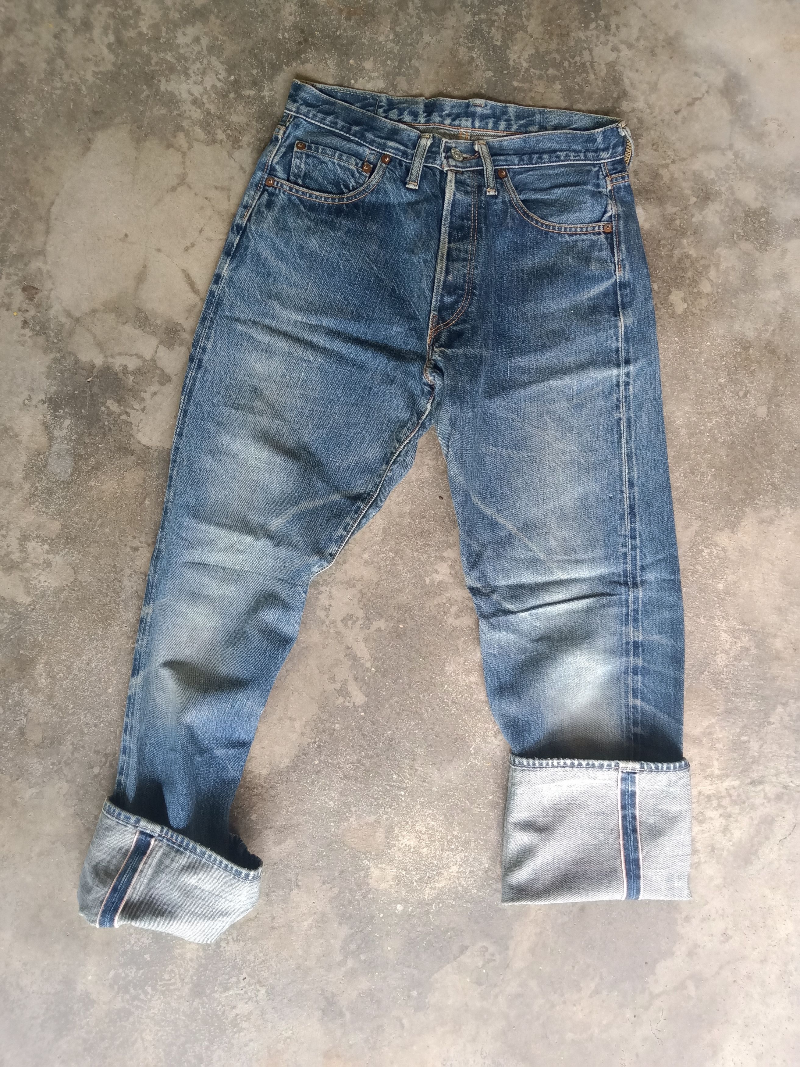 Salvage × Schott Authentic Styling Perfecto Salvage Denim by Schott Bros Size US 29 - 3 Thumbnail