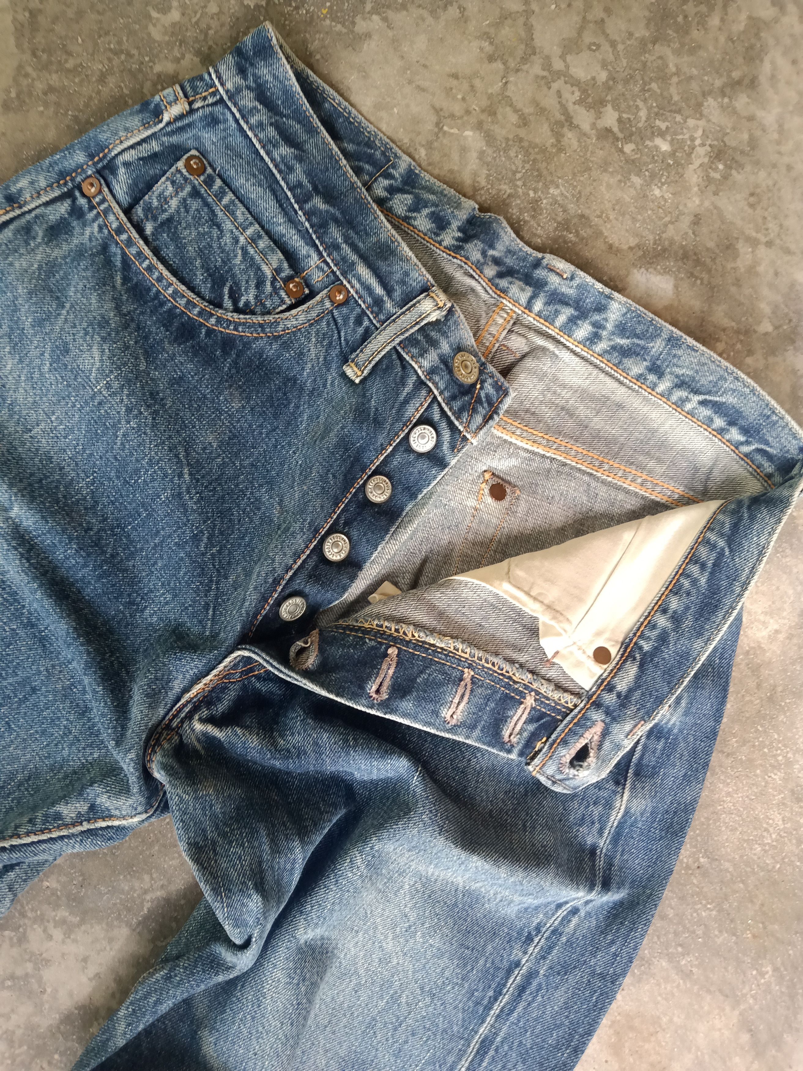 Salvage × Schott Authentic Styling Perfecto Salvage Denim by Schott Bros Size US 29 - 8 Thumbnail