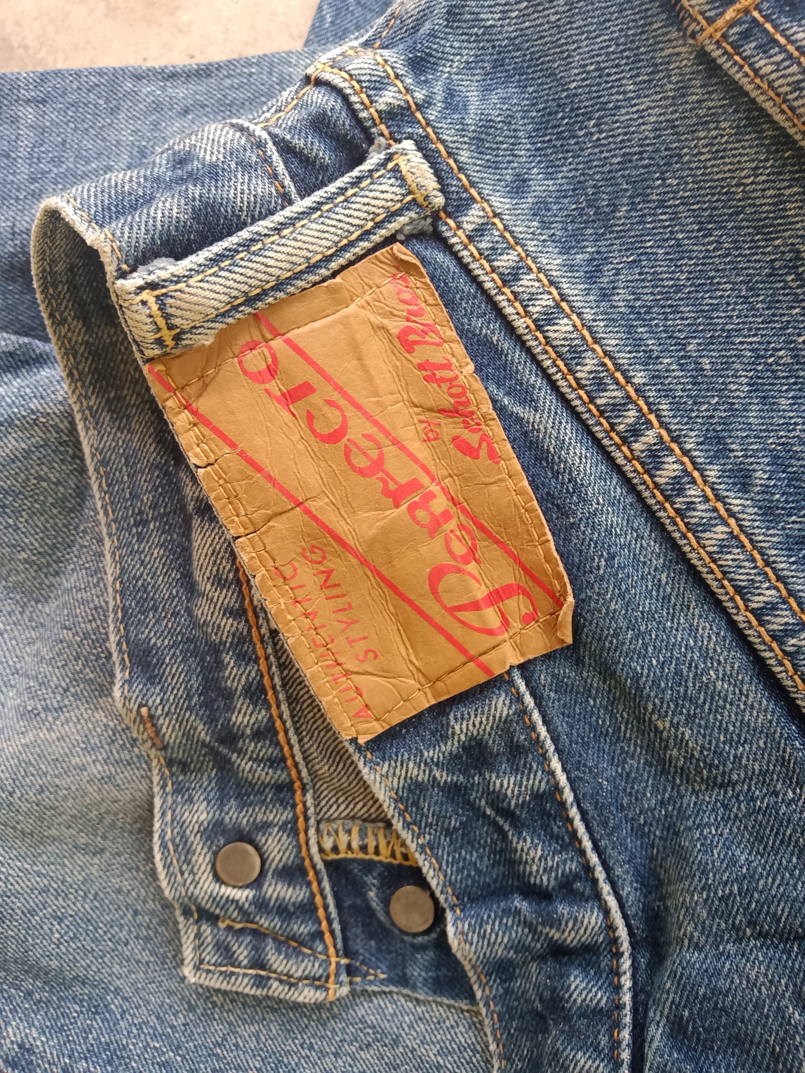 Salvage × Schott Authentic Styling Perfecto Salvage Denim by Schott Bros Size US 29 - 9 Thumbnail
