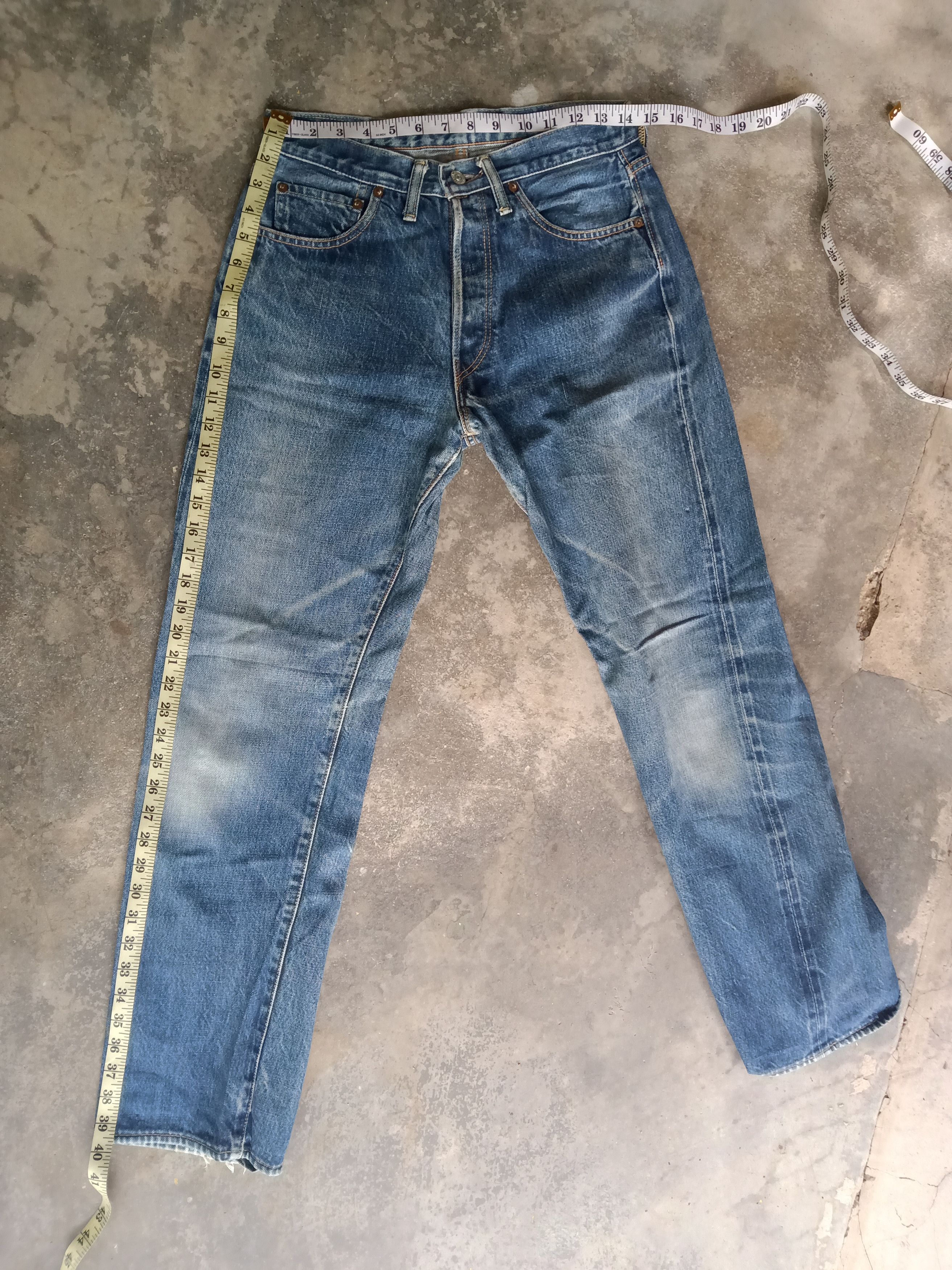 Salvage × Schott Authentic Styling Perfecto Salvage Denim by Schott Bros Size US 29 - 5 Thumbnail