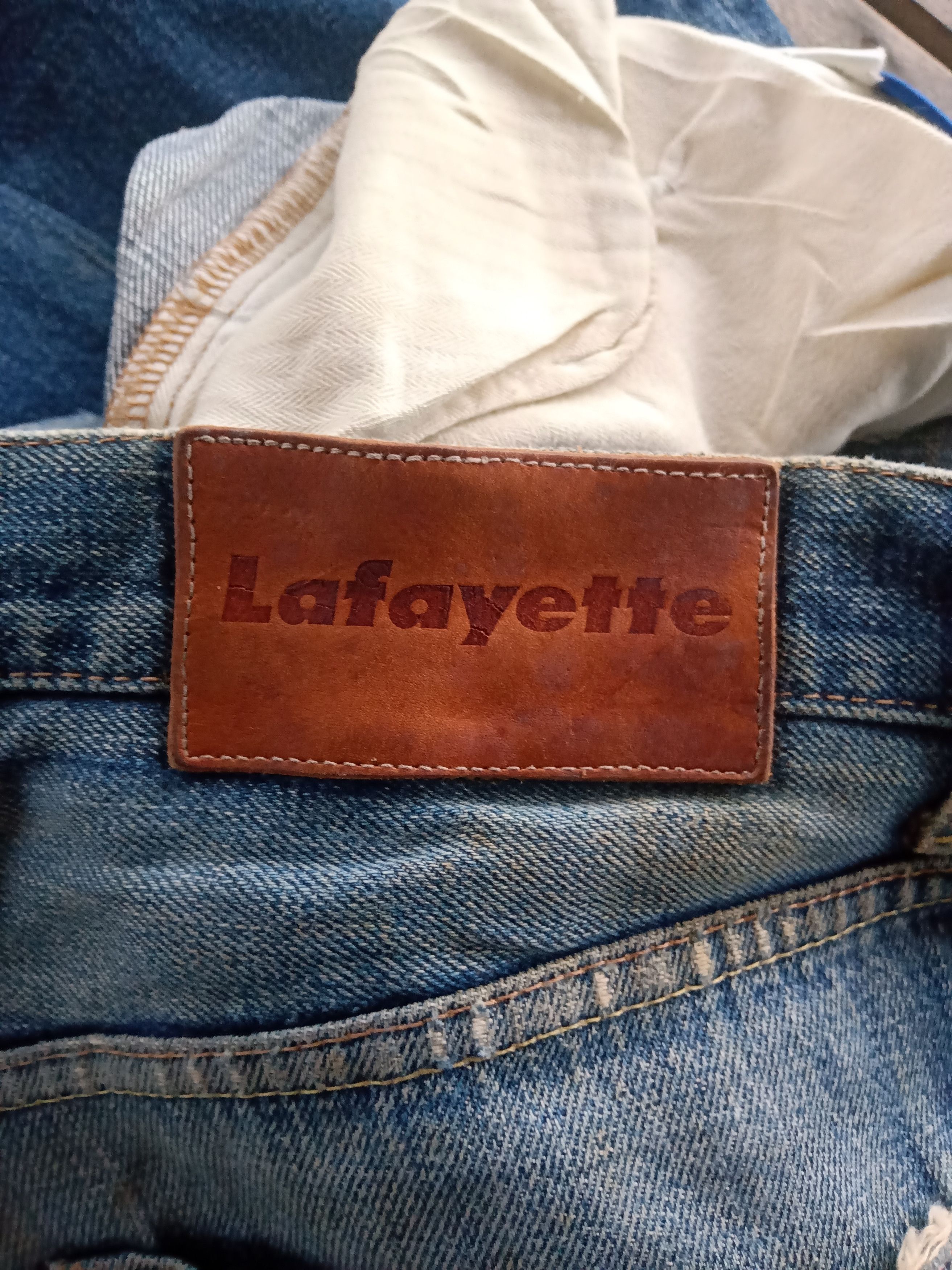 Lafayette 148 × Salvage Standard Basic Salvage Jeans Size US 34 / EU 50 - 11 Thumbnail