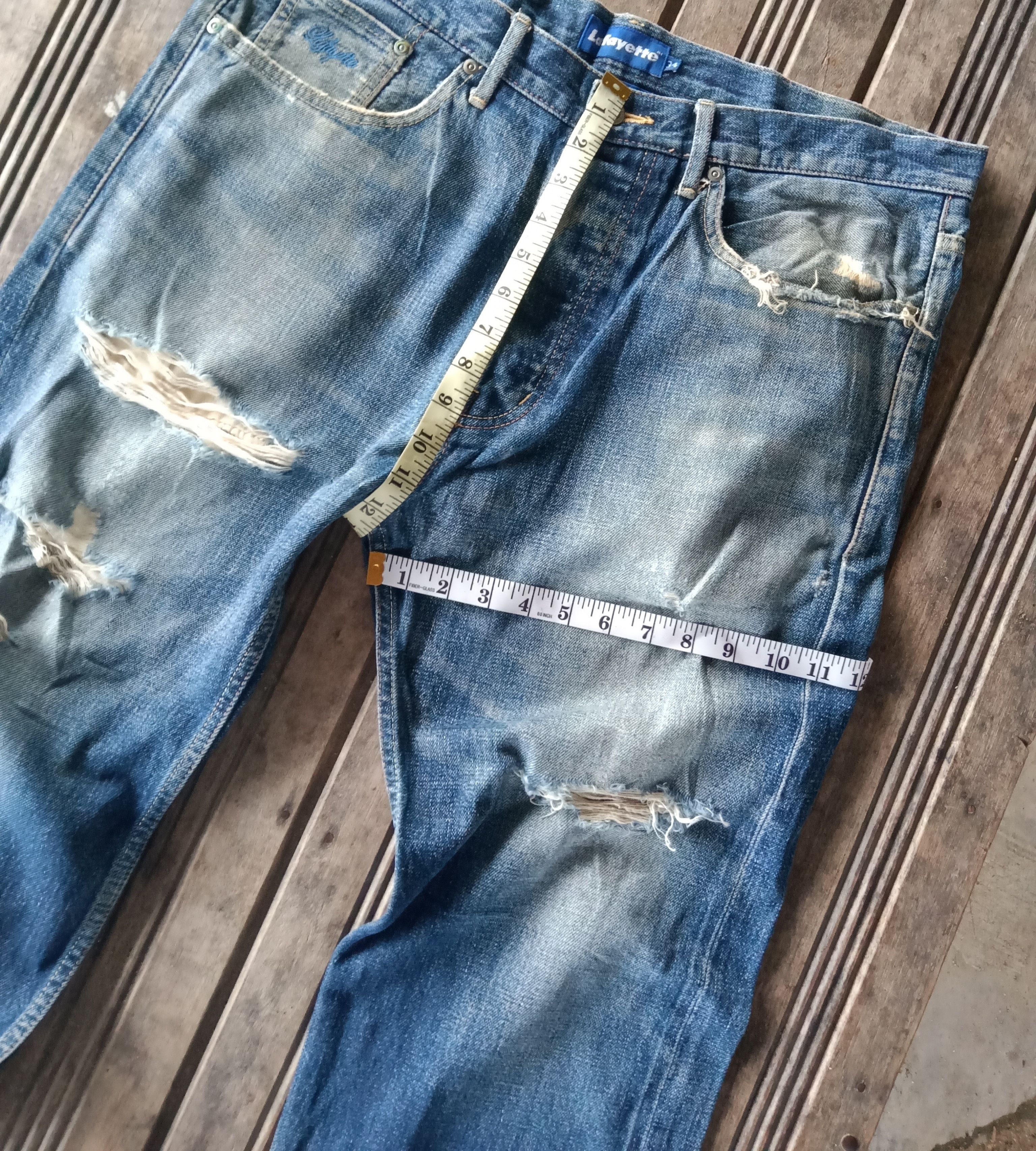 Lafayette 148 × Salvage Standard Basic Salvage Jeans Size US 34 / EU 50 - 5 Thumbnail