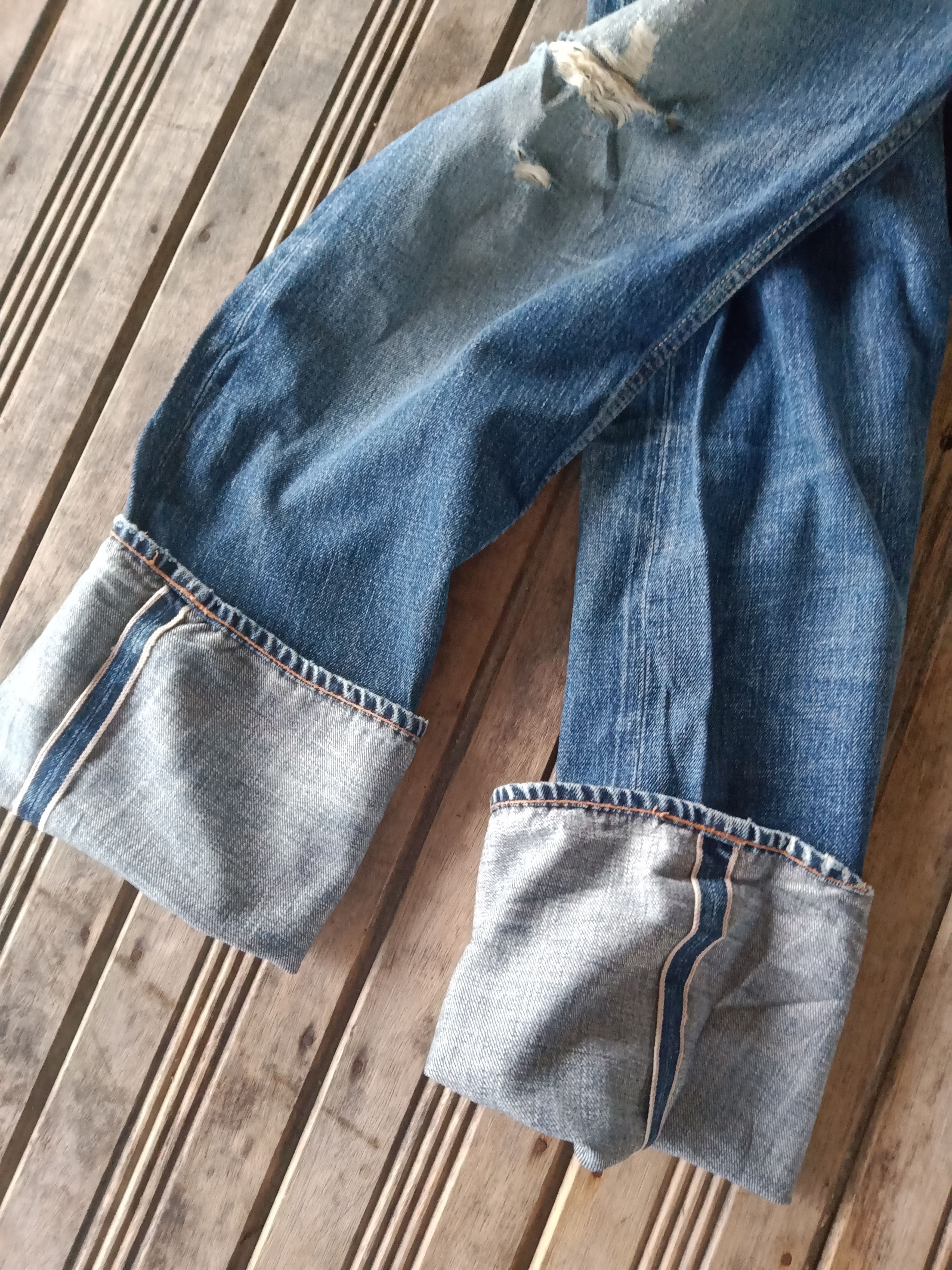 Lafayette 148 × Salvage Standard Basic Salvage Jeans Size US 34 / EU 50 - 16 Thumbnail