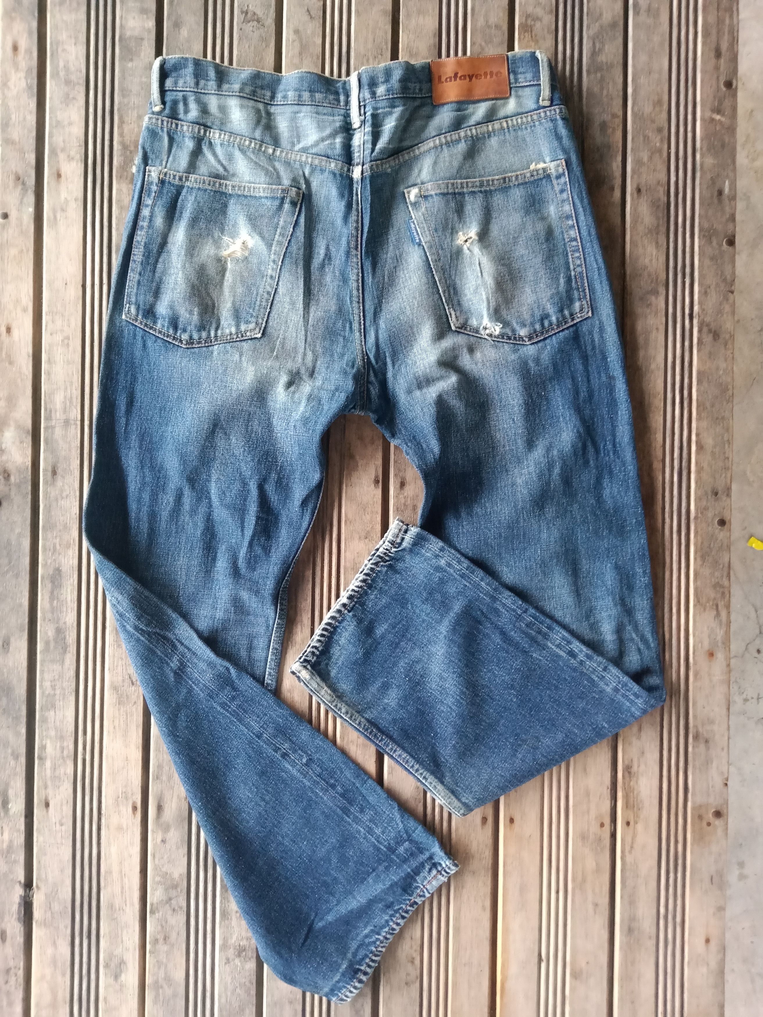 Lafayette 148 × Salvage Standard Basic Salvage Jeans Size US 34 / EU 50 - 13 Thumbnail