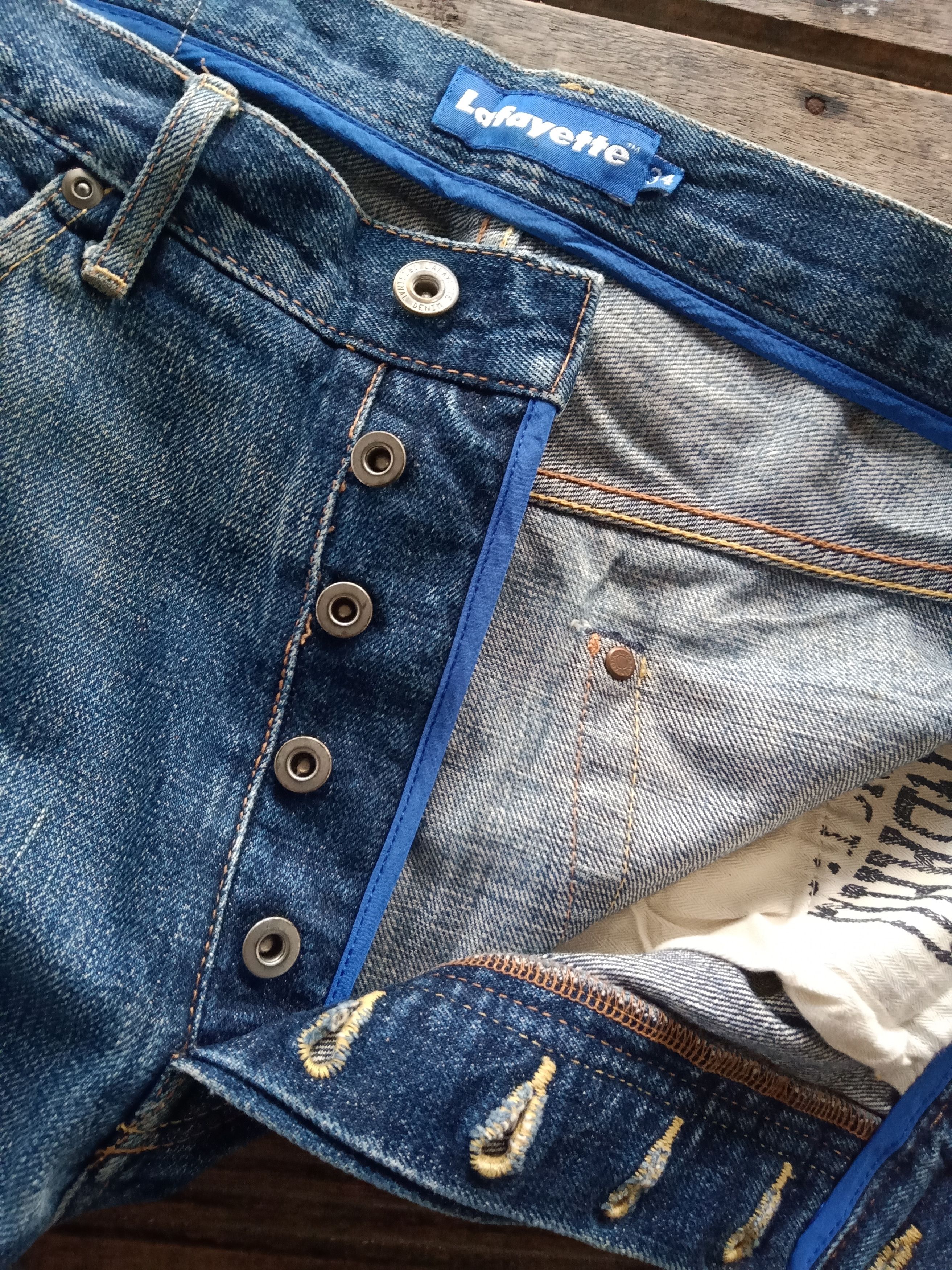 Lafayette 148 × Salvage Standard Basic Salvage Jeans Size US 34 / EU 50 - 14 Thumbnail