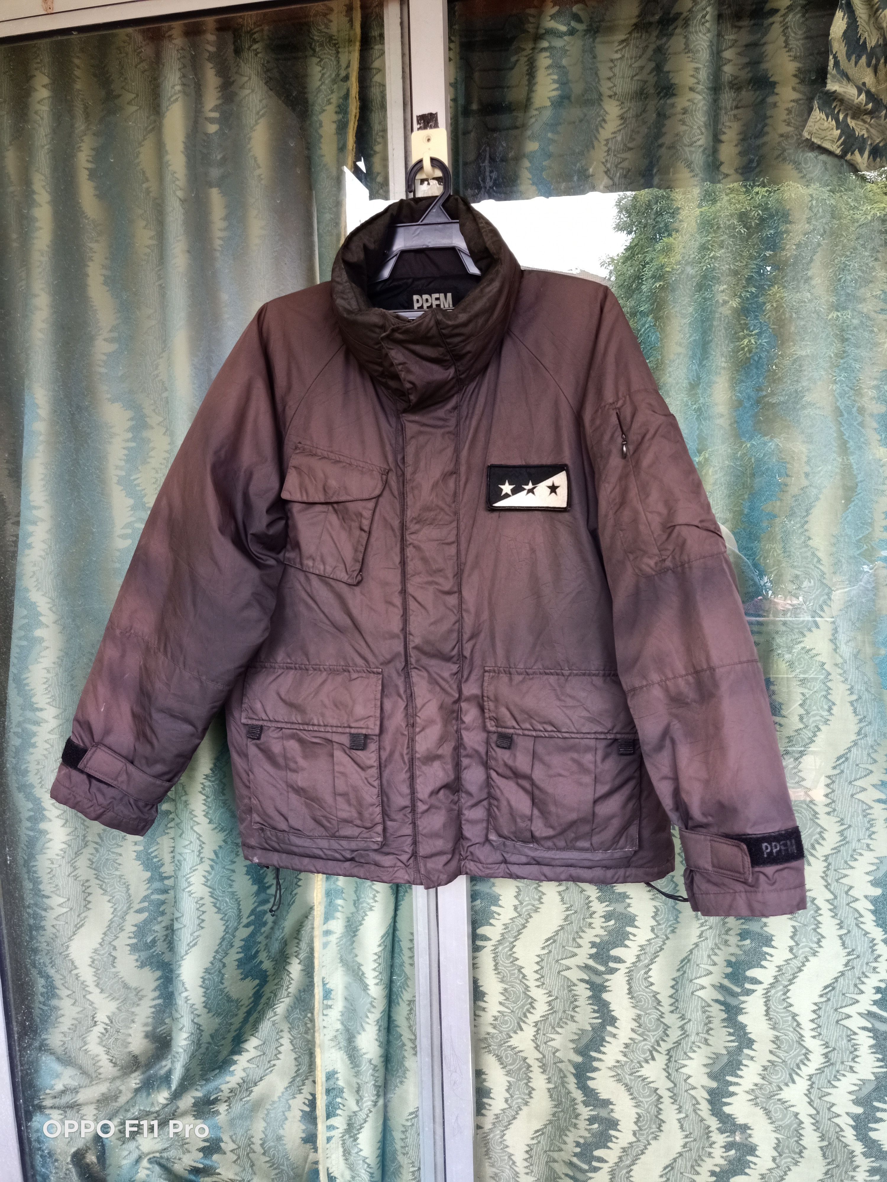 PPFM sunfade Military Puffer Jacket