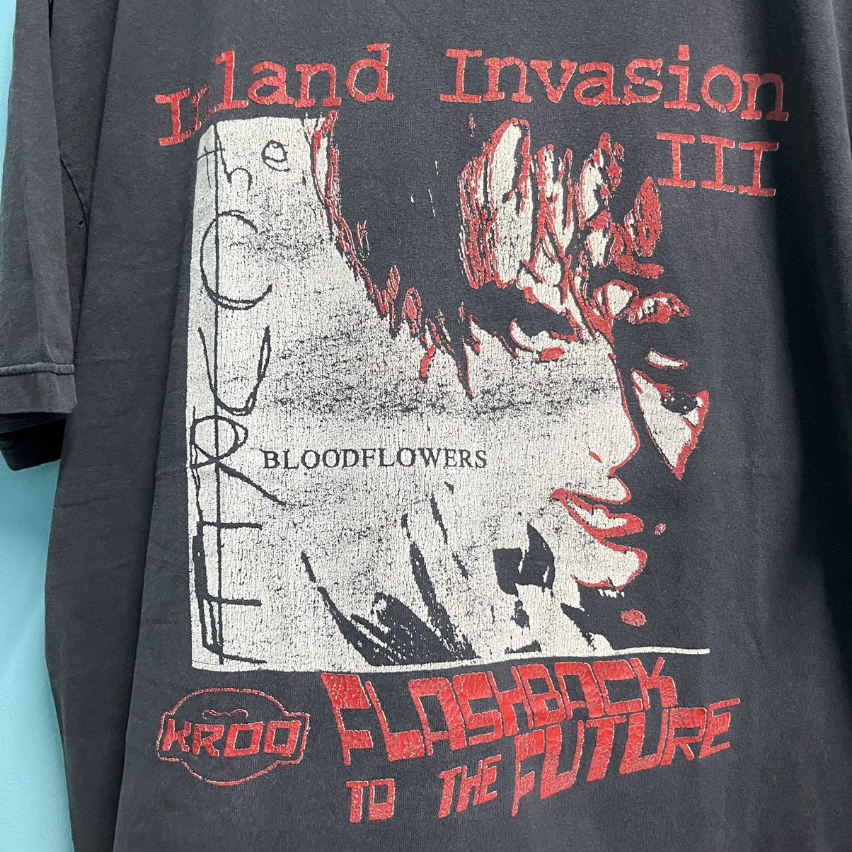 Band Tees × The Cure × Vintage Vintage The Cure Inland Invasion III Size US XL / EU 56 / 4 - 2 Thumbnail