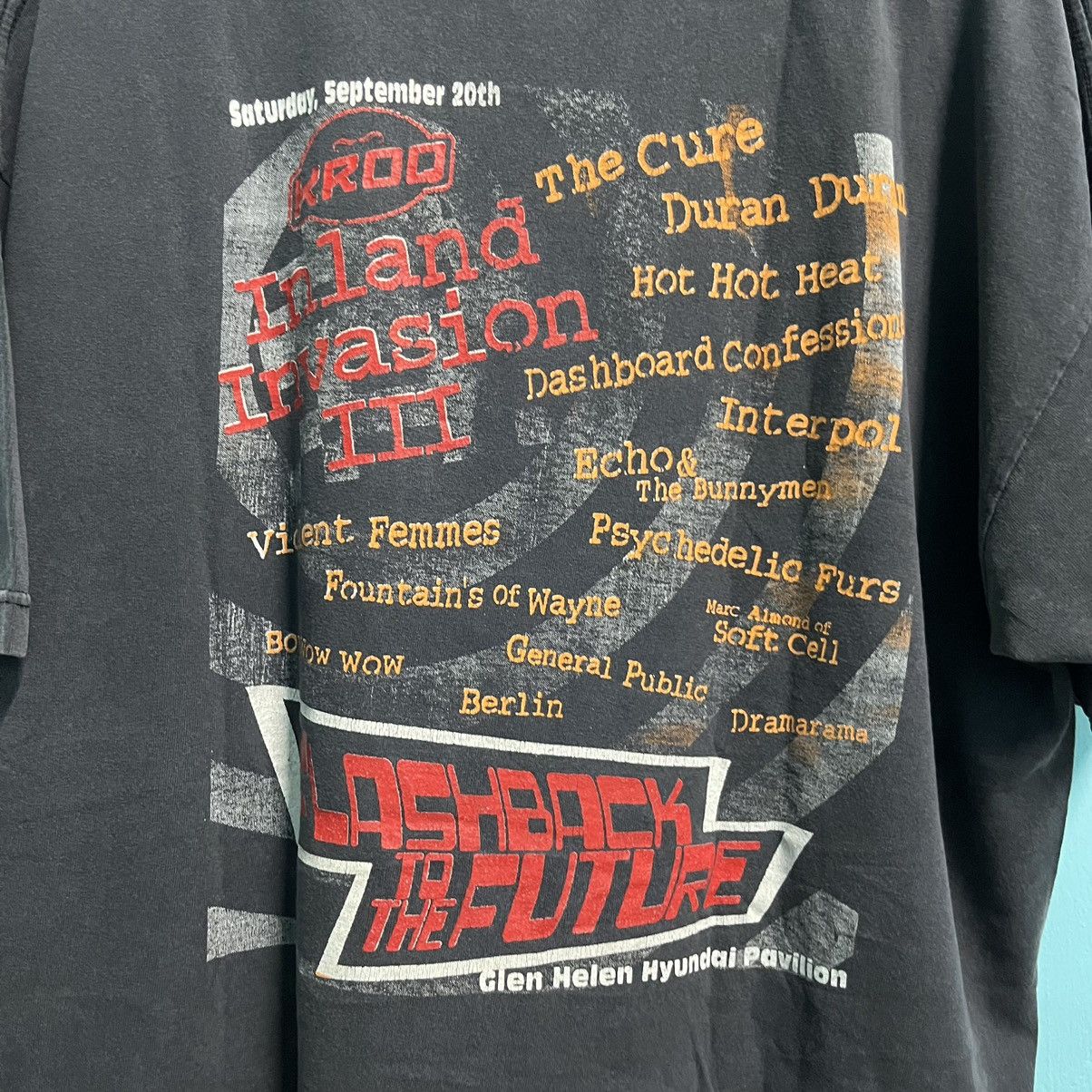 Band Tees × The Cure × Vintage Vintage The Cure Inland Invasion III Size US XL / EU 56 / 4 - 7 Thumbnail