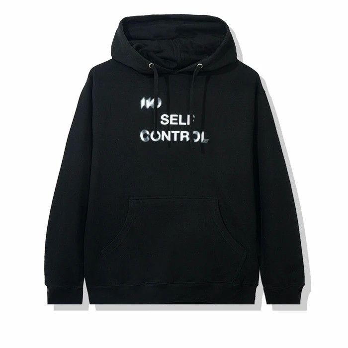 Anti social social club Spiral black hoodie