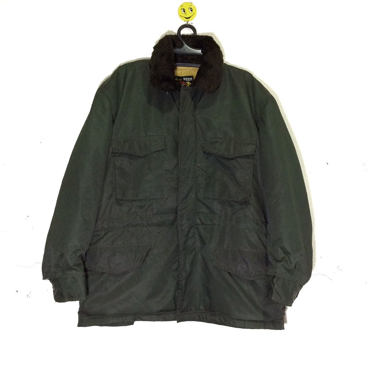 DELUXE × Vintage Vintage Bomber Puffer DELUXE WEER Production Wool Jacket Size US M / EU 48-50 / 2 - 1 Thumbnail
