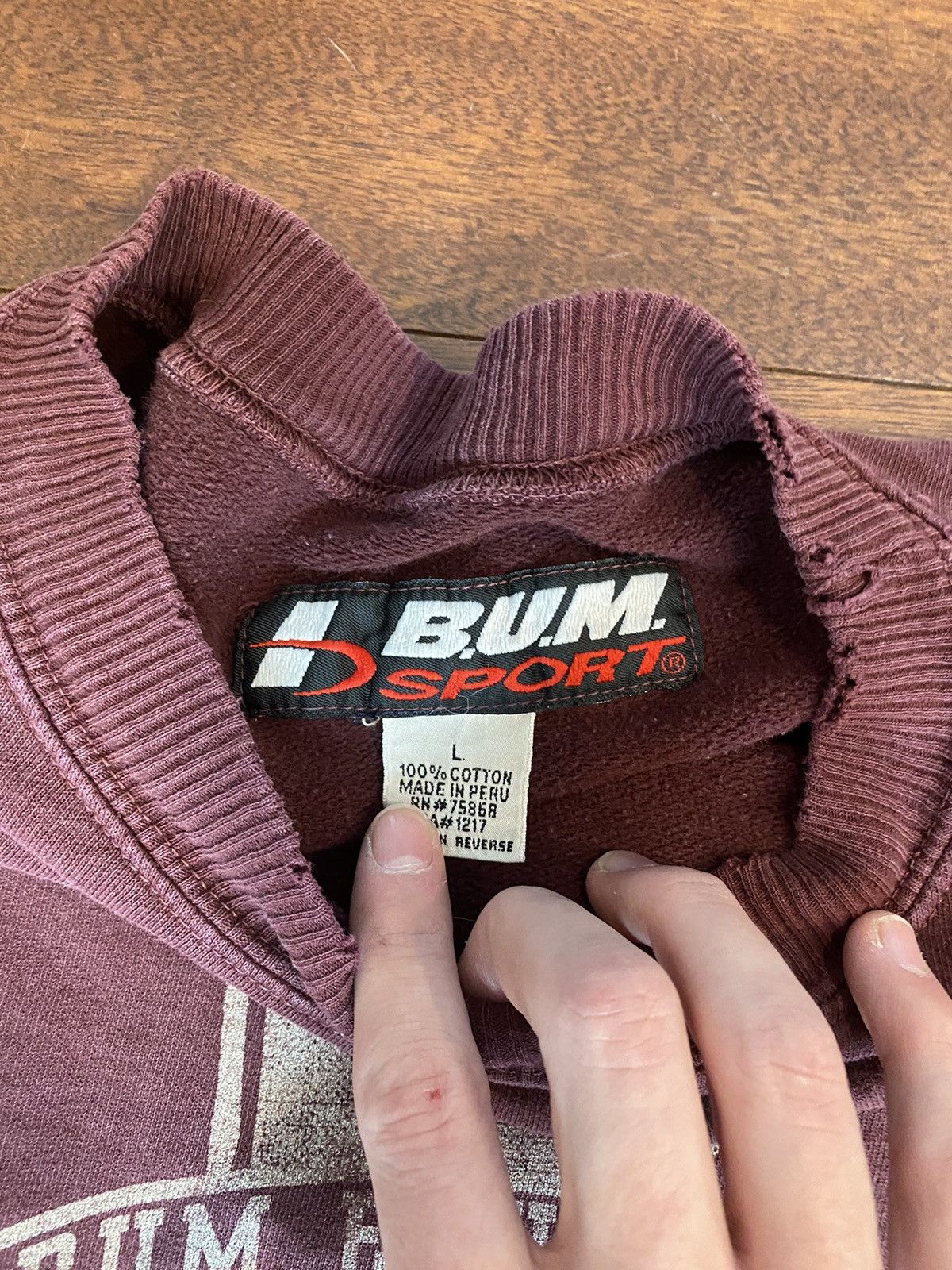 Vintage Vintage Bum equipment crewneck Size US L / EU 52-54 / 3 - 5 Thumbnail