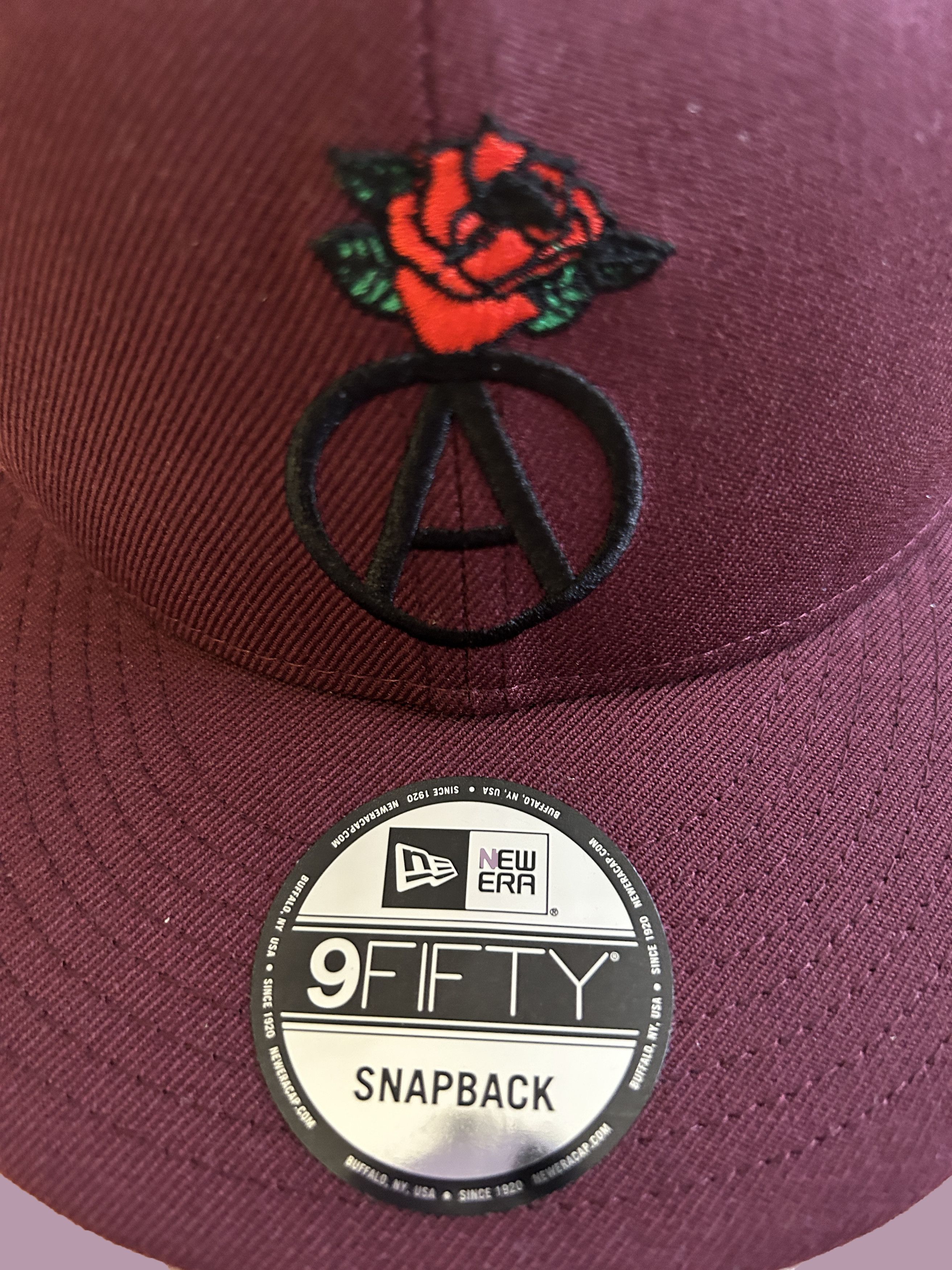 Undercover Cap fitted New era maroon rose Size ONE SIZE - 2 Thumbnail