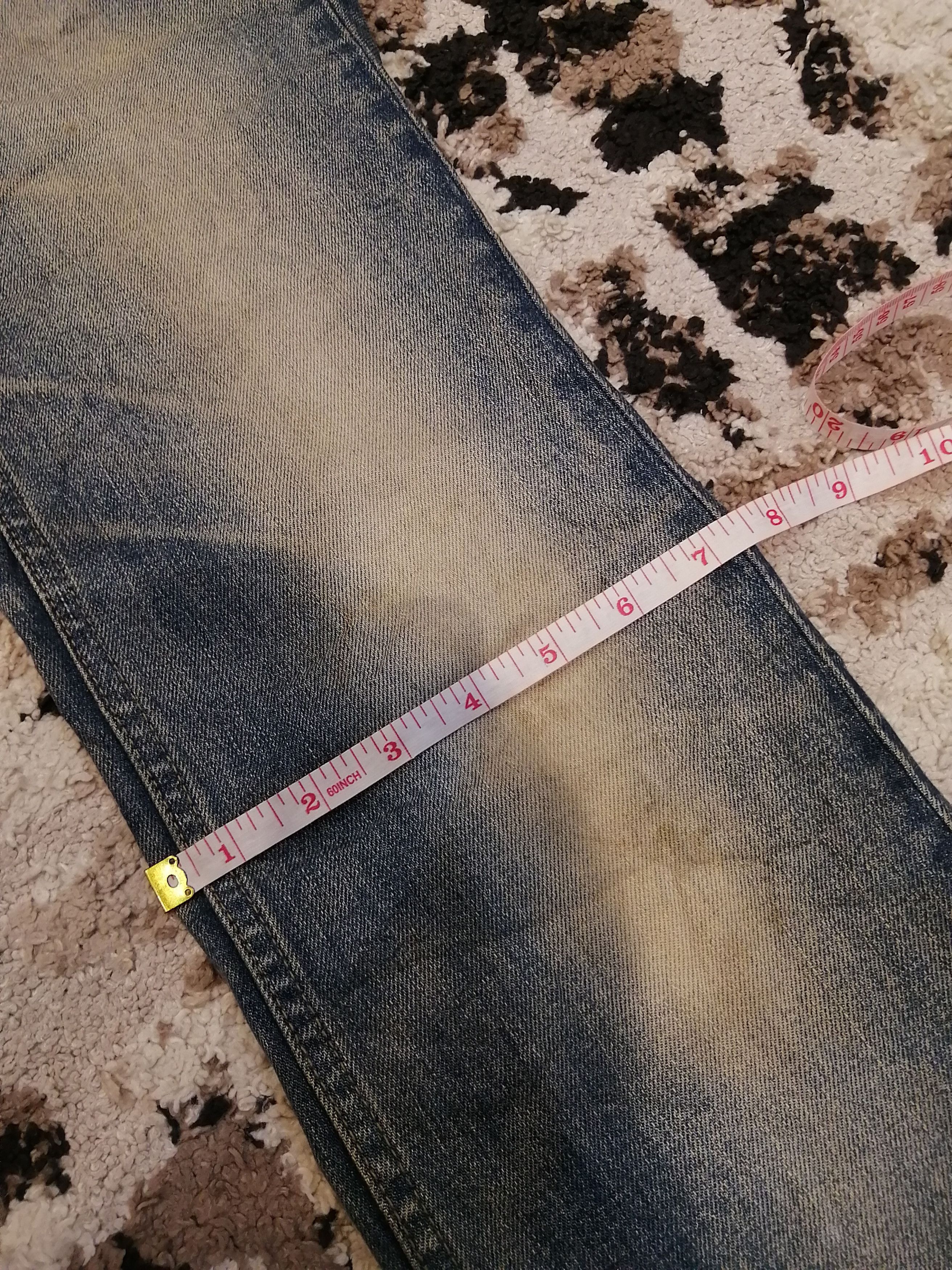 5351 POUR LES HOMMES Vintage 5351 Pour Les Hommes Japan Distressed Jeans Size US 32 / EU 48 - 11 Thumbnail