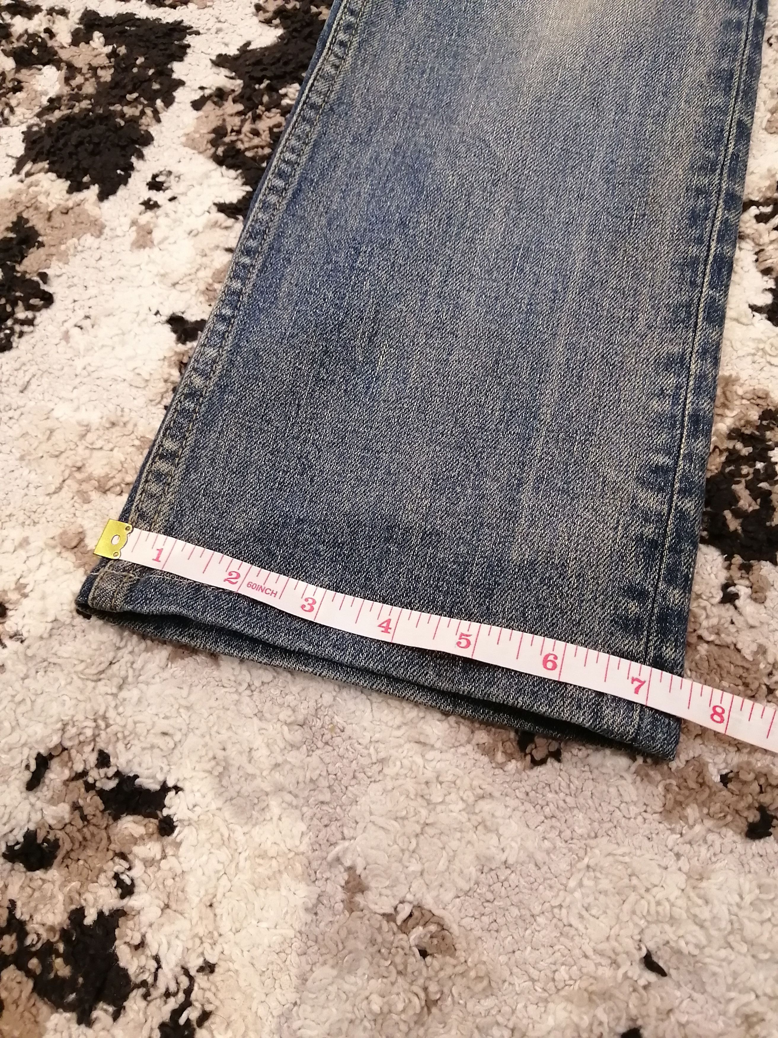 5351 POUR LES HOMMES Vintage 5351 Pour Les Hommes Japan Distressed Jeans Size US 32 / EU 48 - 13 Thumbnail