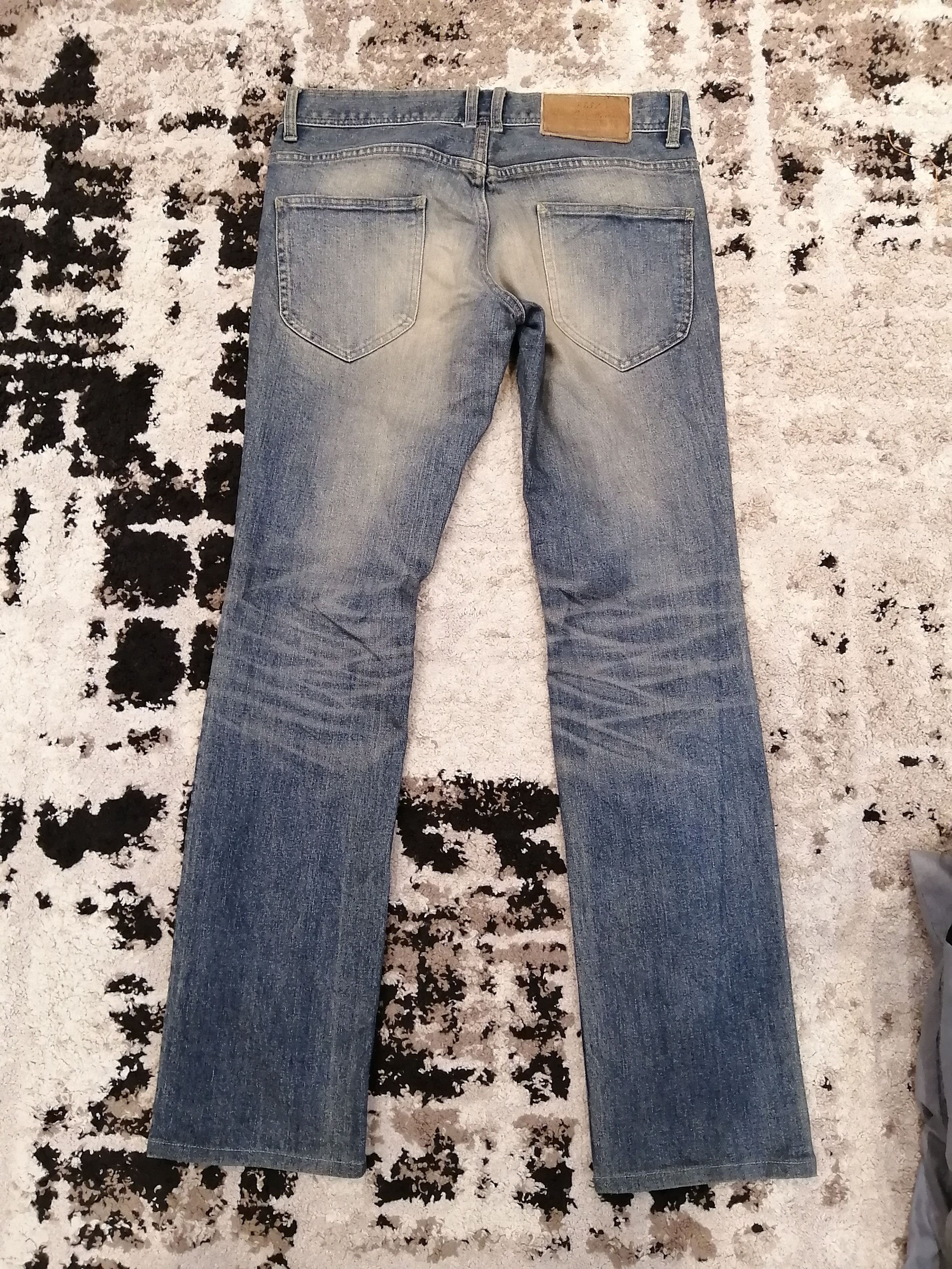5351 POUR LES HOMMES Vintage 5351 Pour Les Hommes Japan Distressed Jeans Size US 32 / EU 48 - 18 Thumbnail